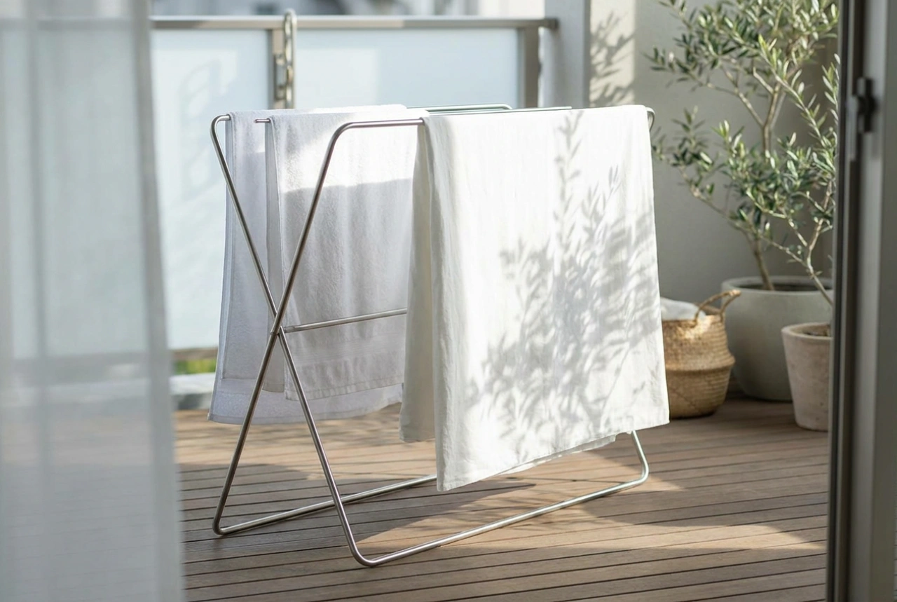 How to use outdoor drying racks for crease-free laundry