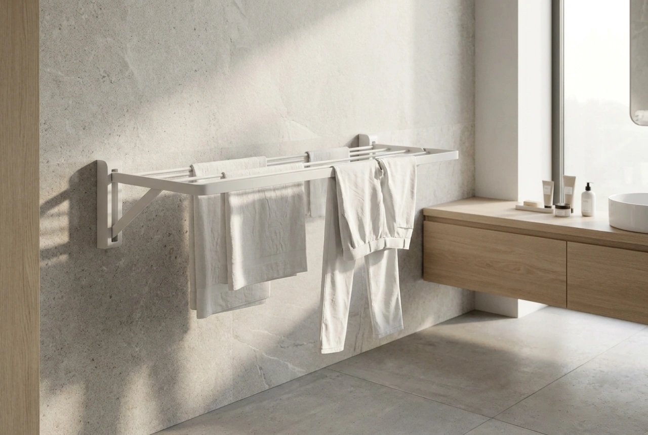How to Choose a Wall-Mounted Bathroom Drying Rack