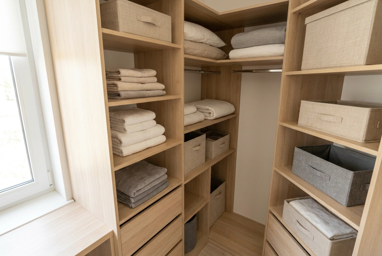 How to Plan a Corner Wardrobe in the Bedroom and Avoid Wasted Space