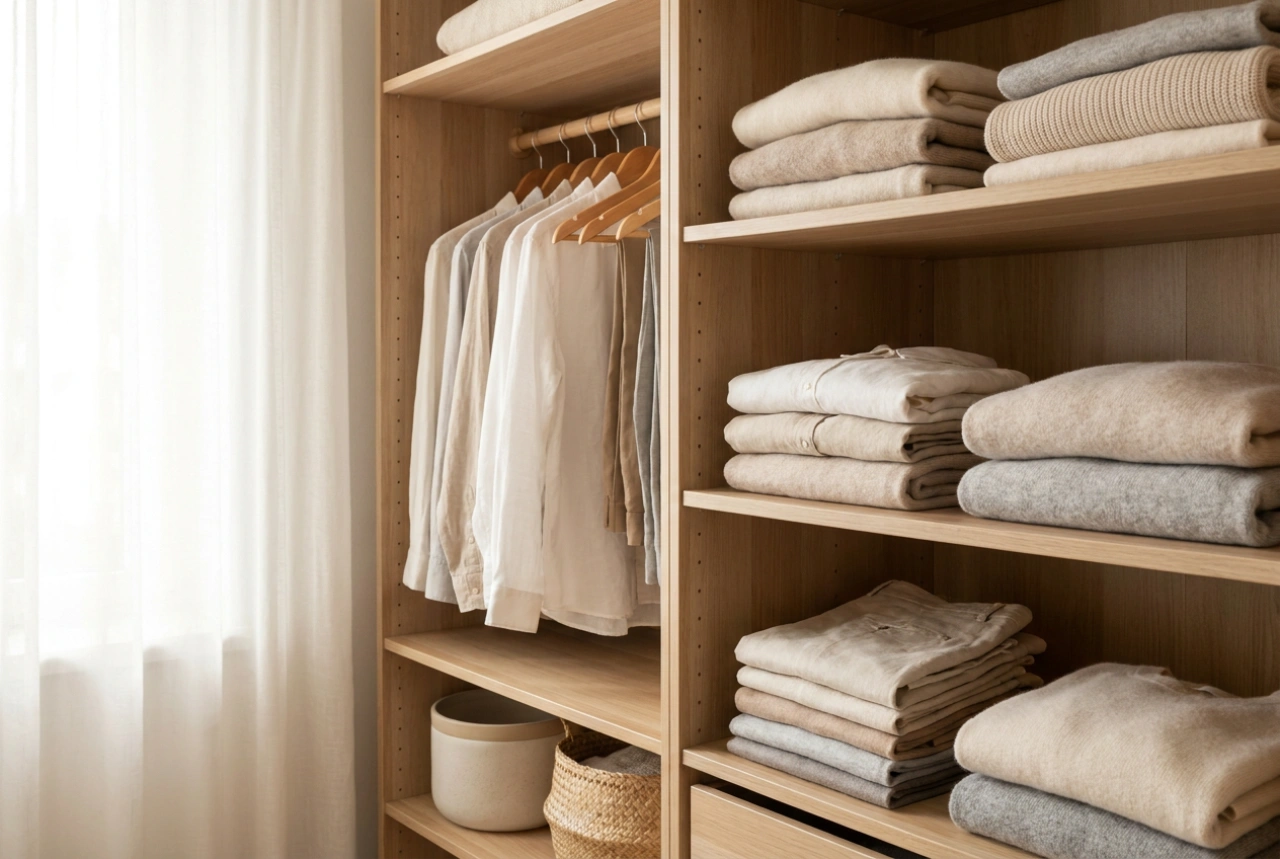 A Proven System for Organising Wardrobe Shelves for Maximum Efficiency