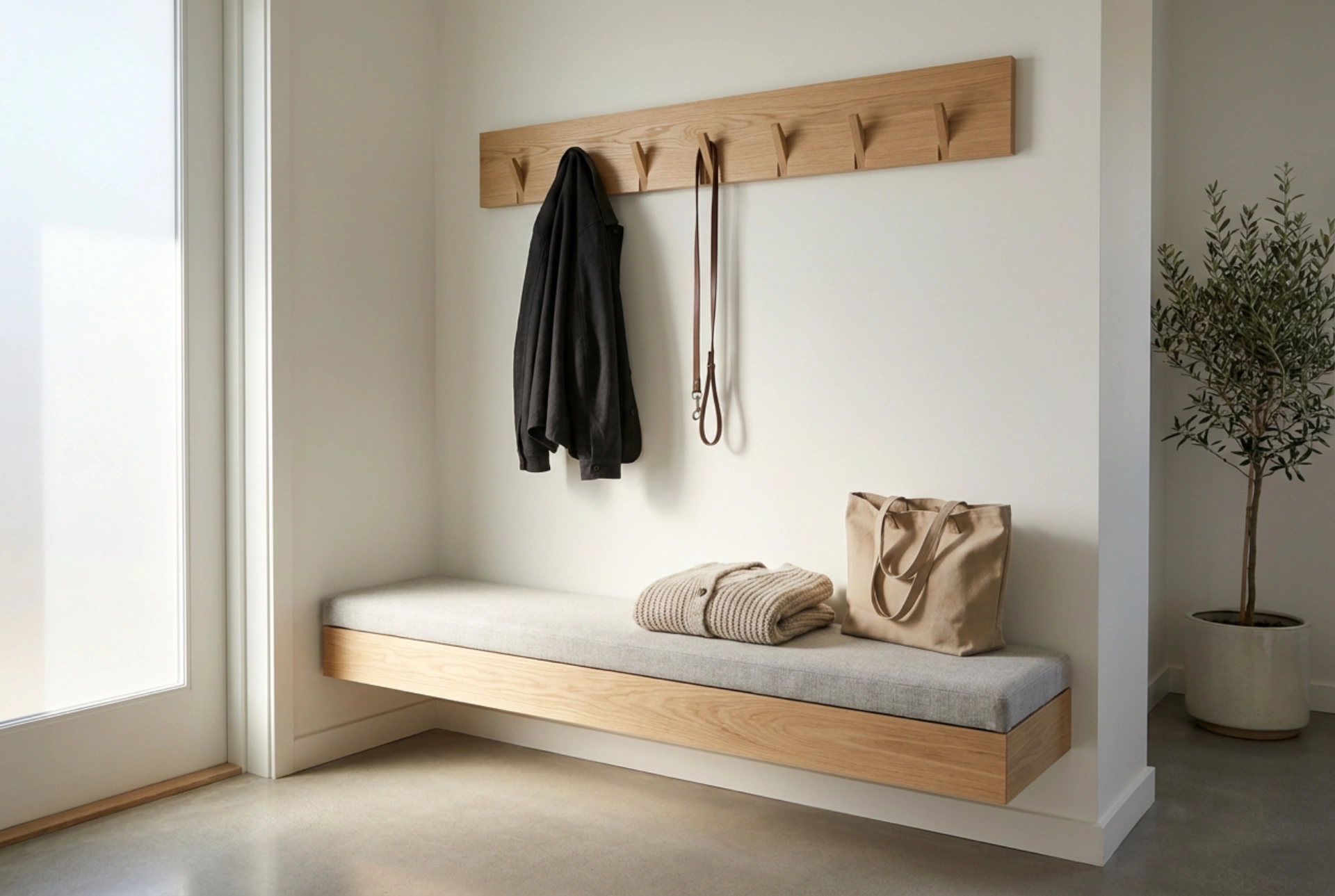 How to Use a Coat Rack with a Seat for Daily Clothes Organisation