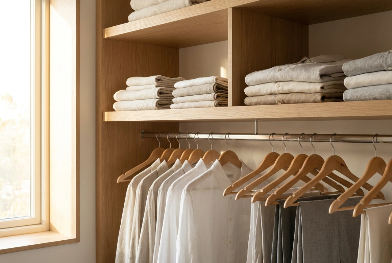 Designing a Wardrobe That Truly Optimizes Storage