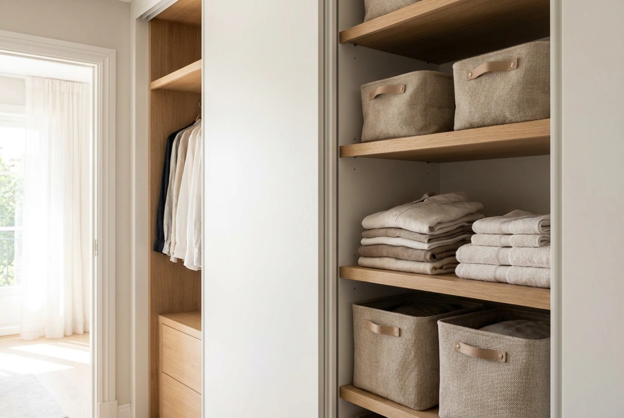 How to Plan Sliding Wardrobes Without Mirrors in a Small Room