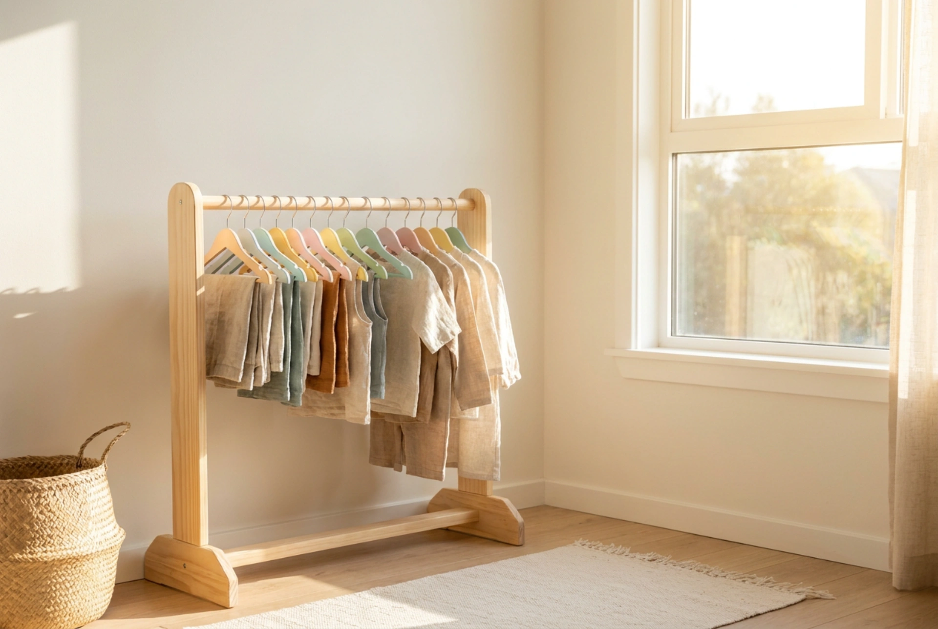 How to Choose Kids' Hangers so Your Child Puts Away Their Own Clothes