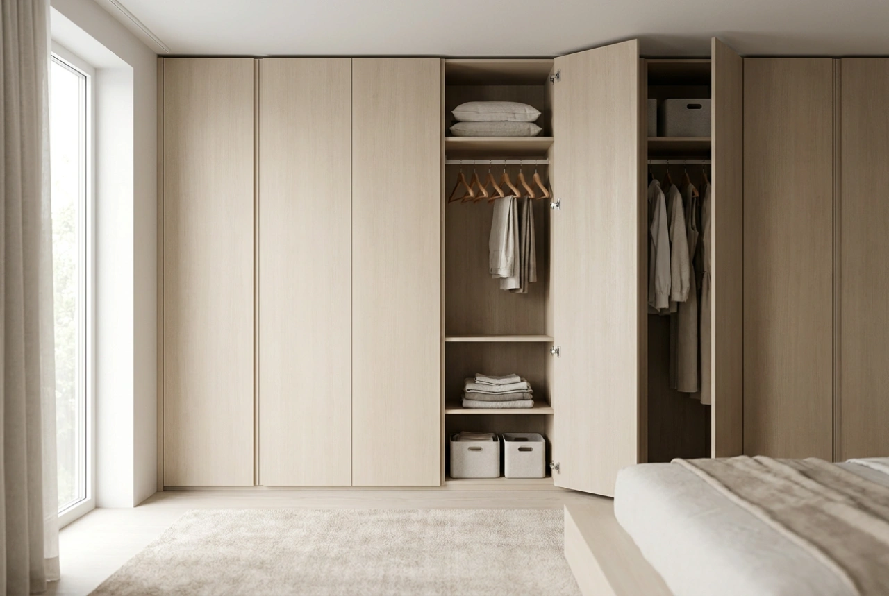 How to Plan a Large Wardrobe to Fit Your Room Without Overwhelming the Space