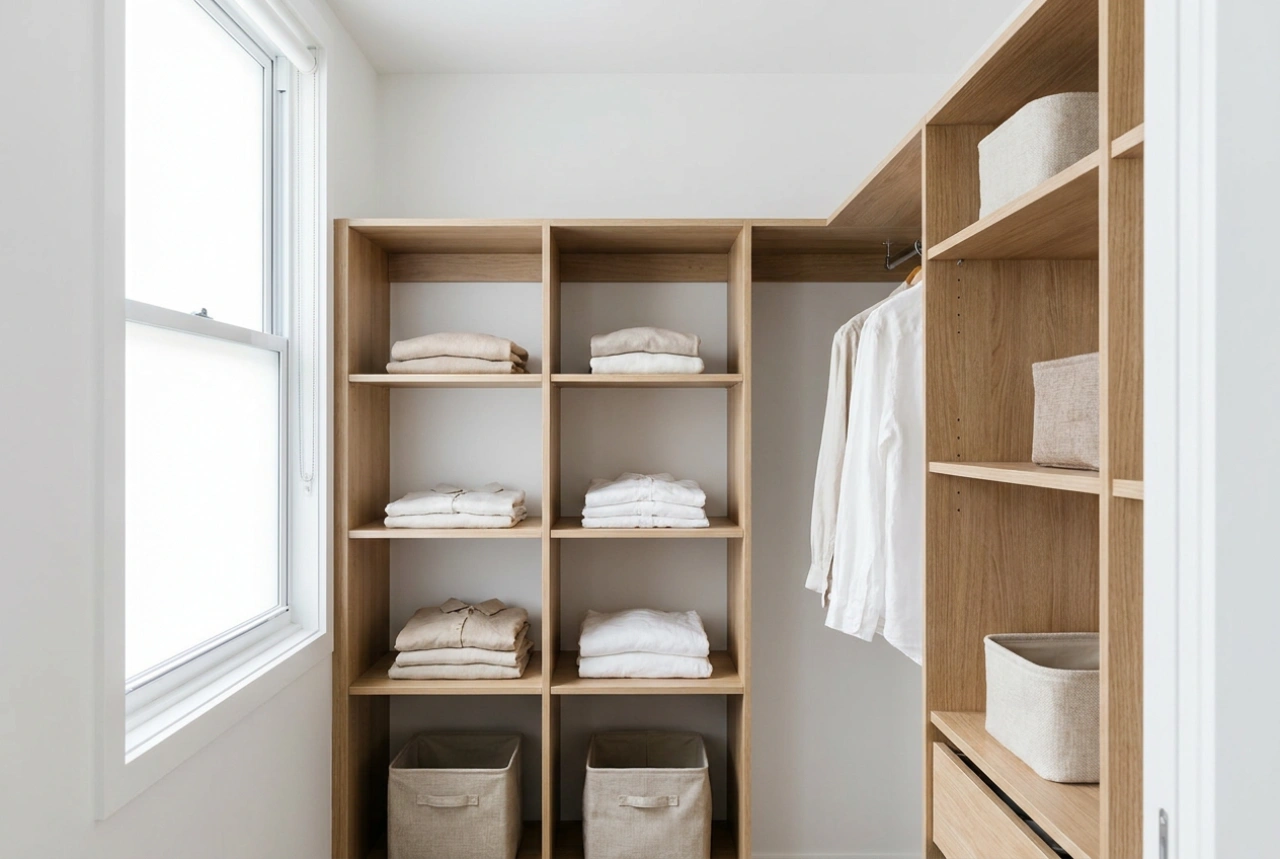Modular Wardrobe Furniture and Flexible Storage Zones
