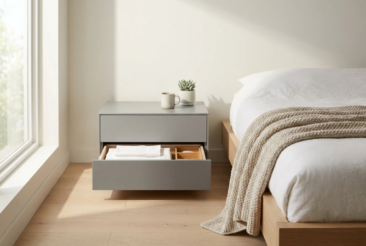 How to Choose Grey Bedroom Furniture to Support Daily Order and Cleanliness