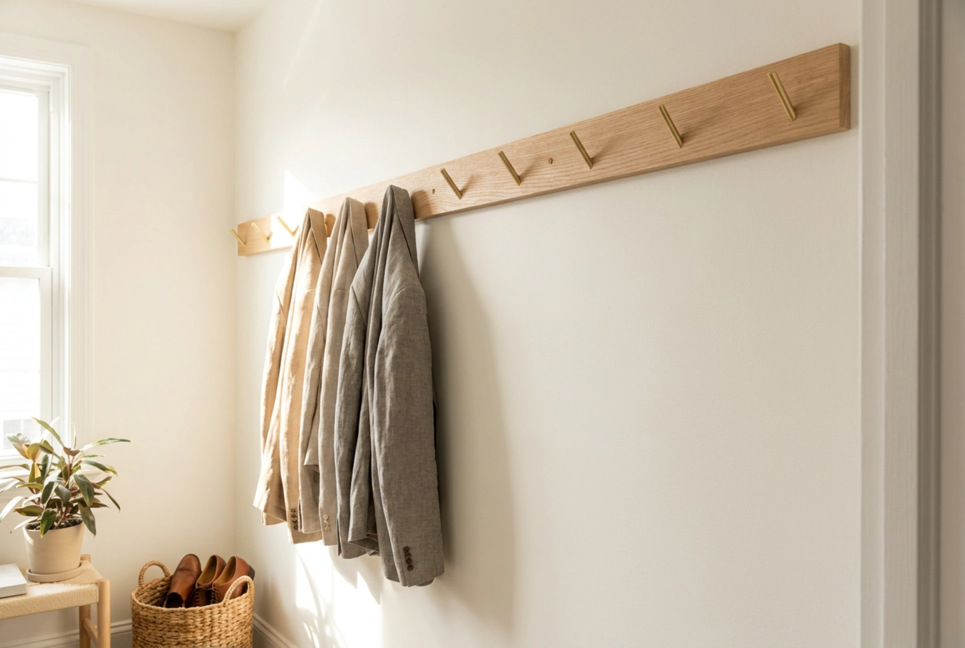 Maximising Narrow Hallway Storage on Minimal Wall Space