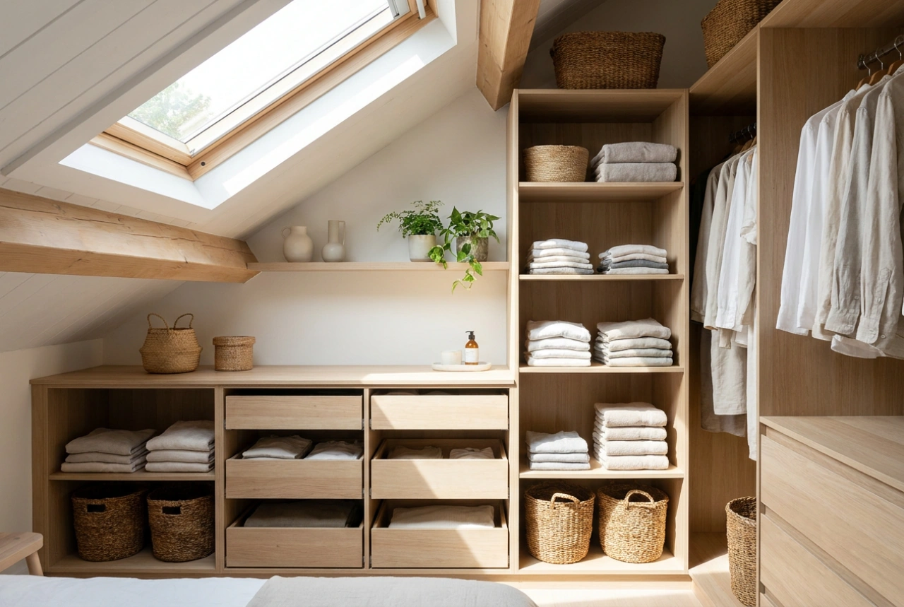 How to Plan a Fitted Wardrobe Under Sloped Ceilings Without Wasting Space