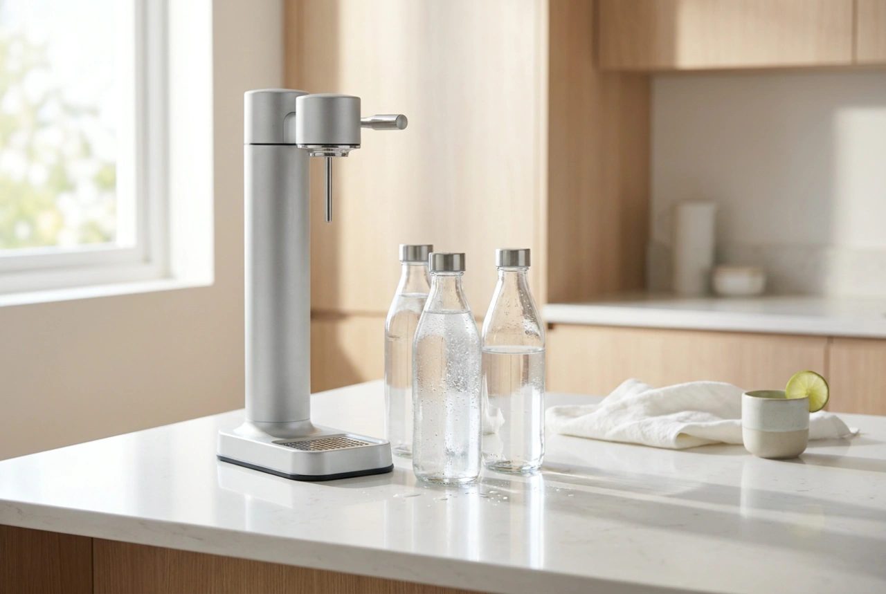 How to Clean and Maintain a Water Carbonator and Soda Bottles