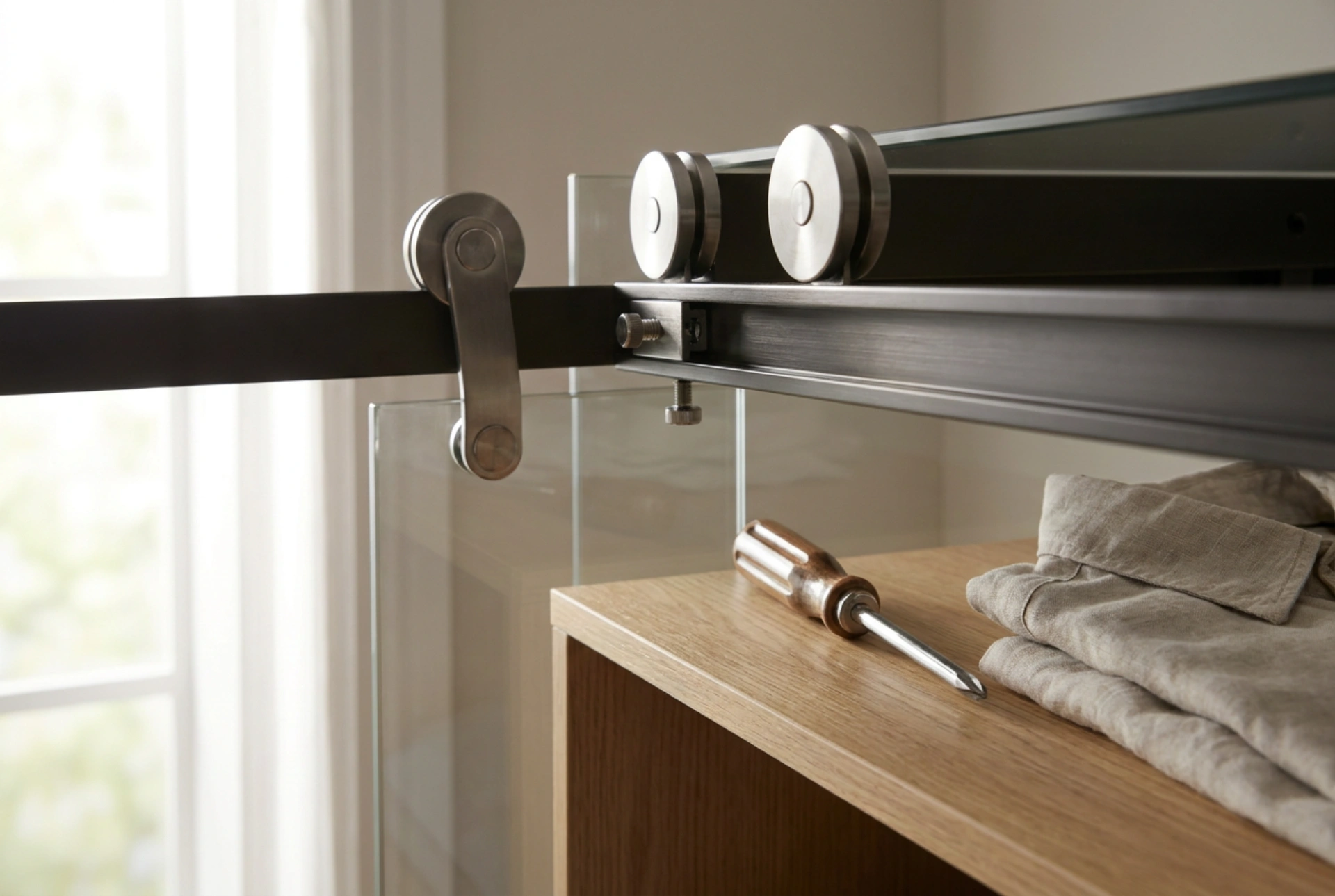 How to Adjust Sliding Wardrobe Doors When They Rub Against the Track