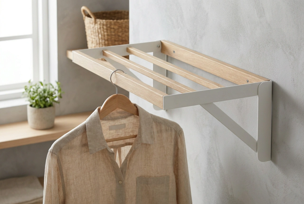 Folding Clothes Racks in Small Apartments and Seasonal Wardrobes