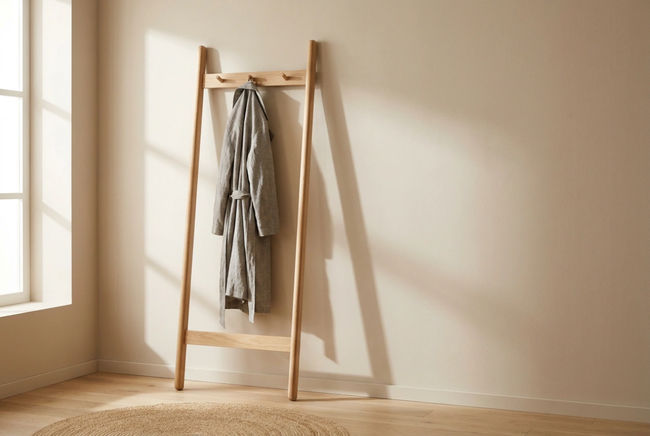 How to Choose a Slim Coat Rack for Hallways and Wardrobes