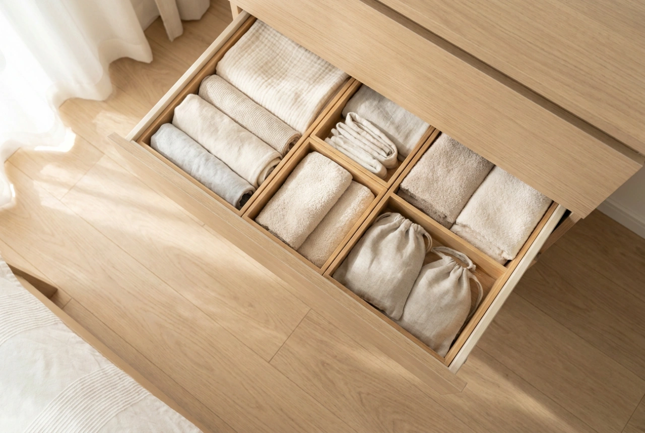 How to Fold and Organize Socks and Underwear in Drawers Without Mess