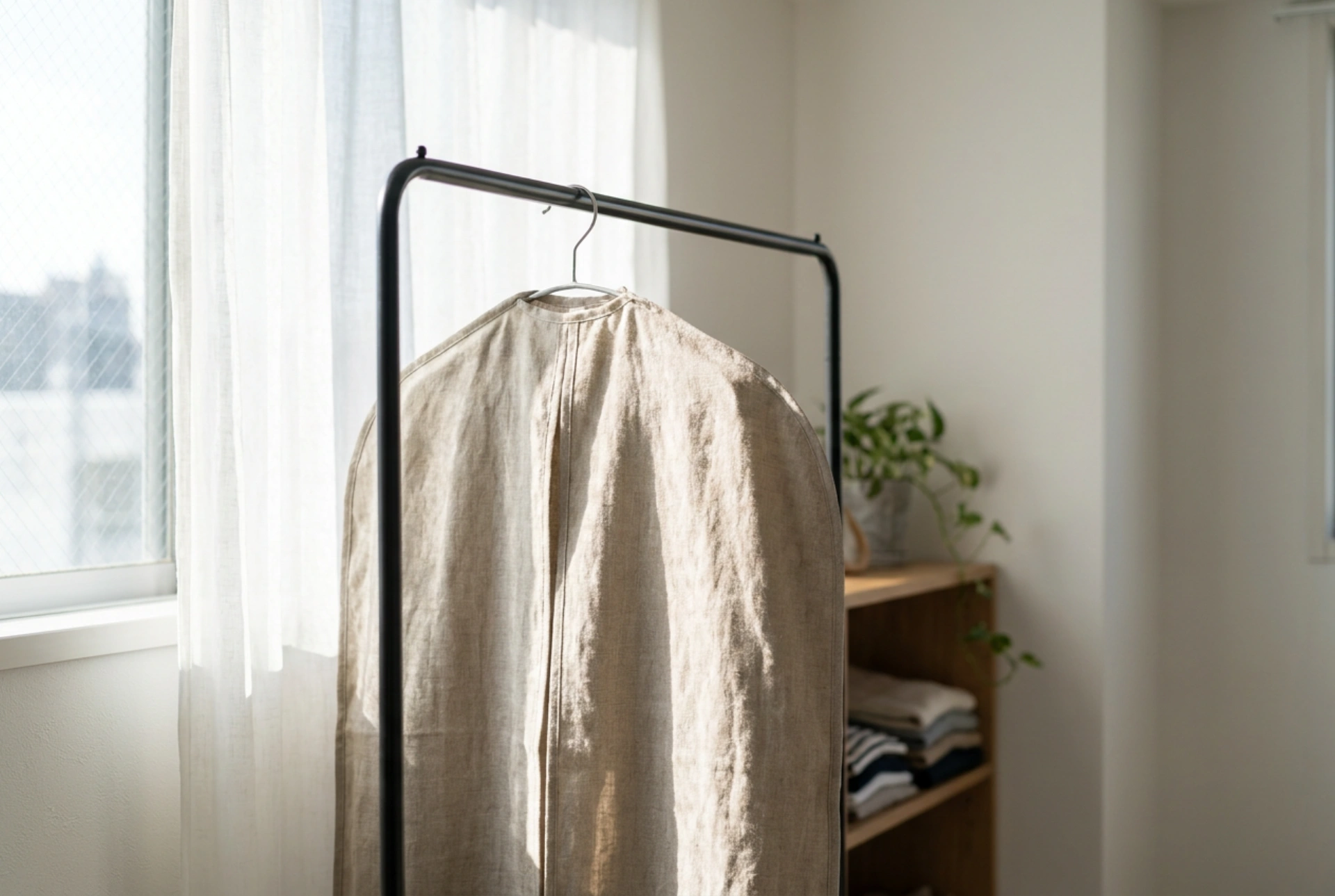 Garment Rack Covers: Protecting Open Wardrobes