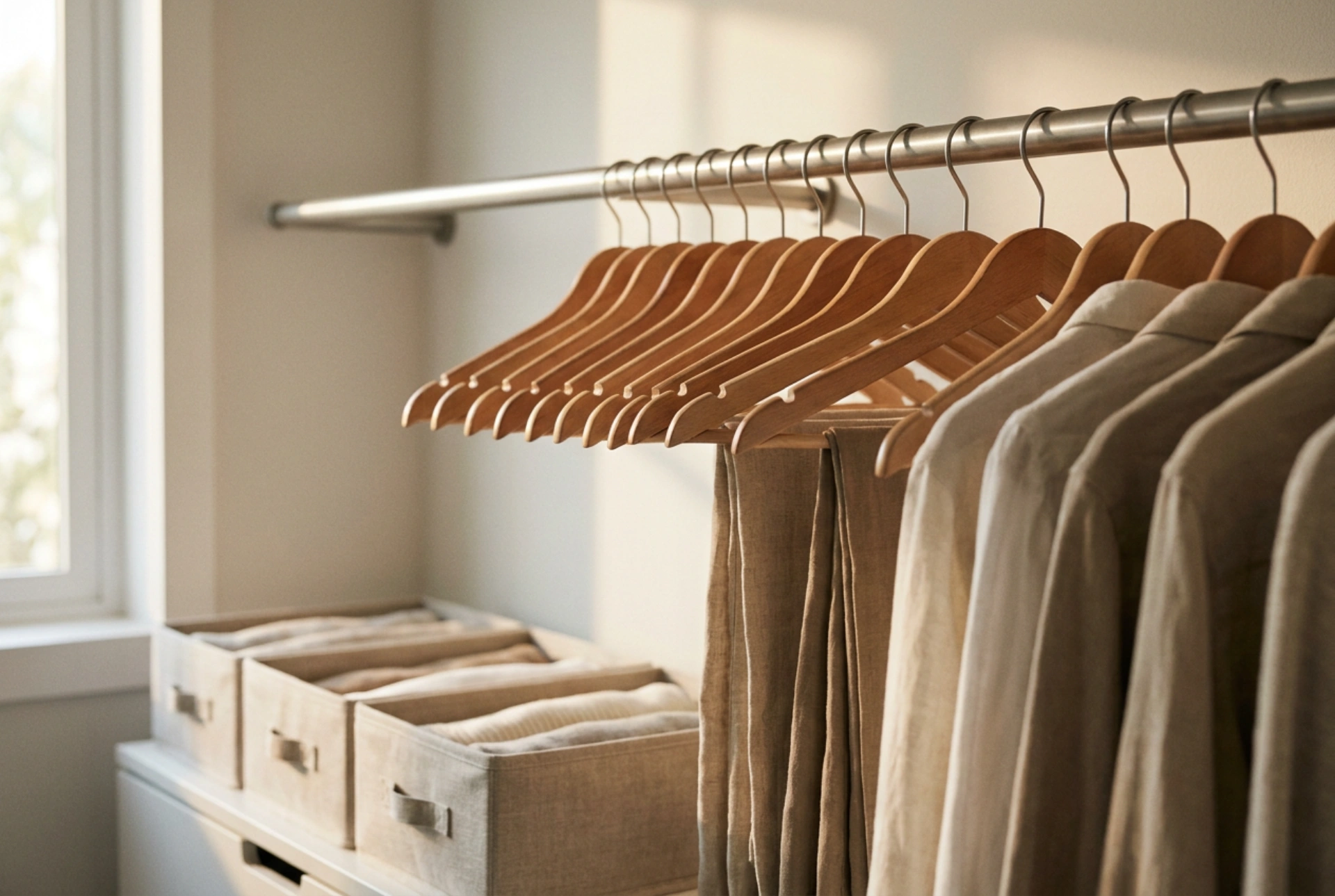 Adjustable Wardrobe Rails and Flexible Closet Organisation