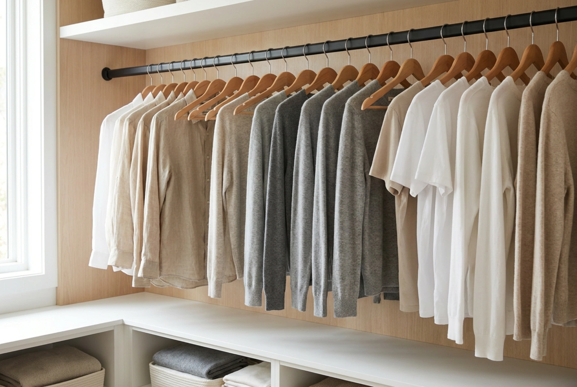 How to Plan Your Closet Hanging Rod to Maximize Storage Space