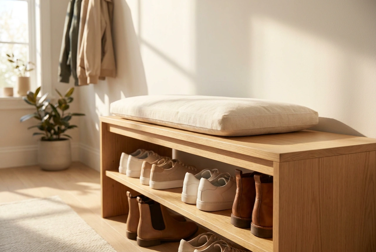 Optimising the Entryway: How a Shoe Rack Bench Restructures Hallway Ergonomics and Airflow