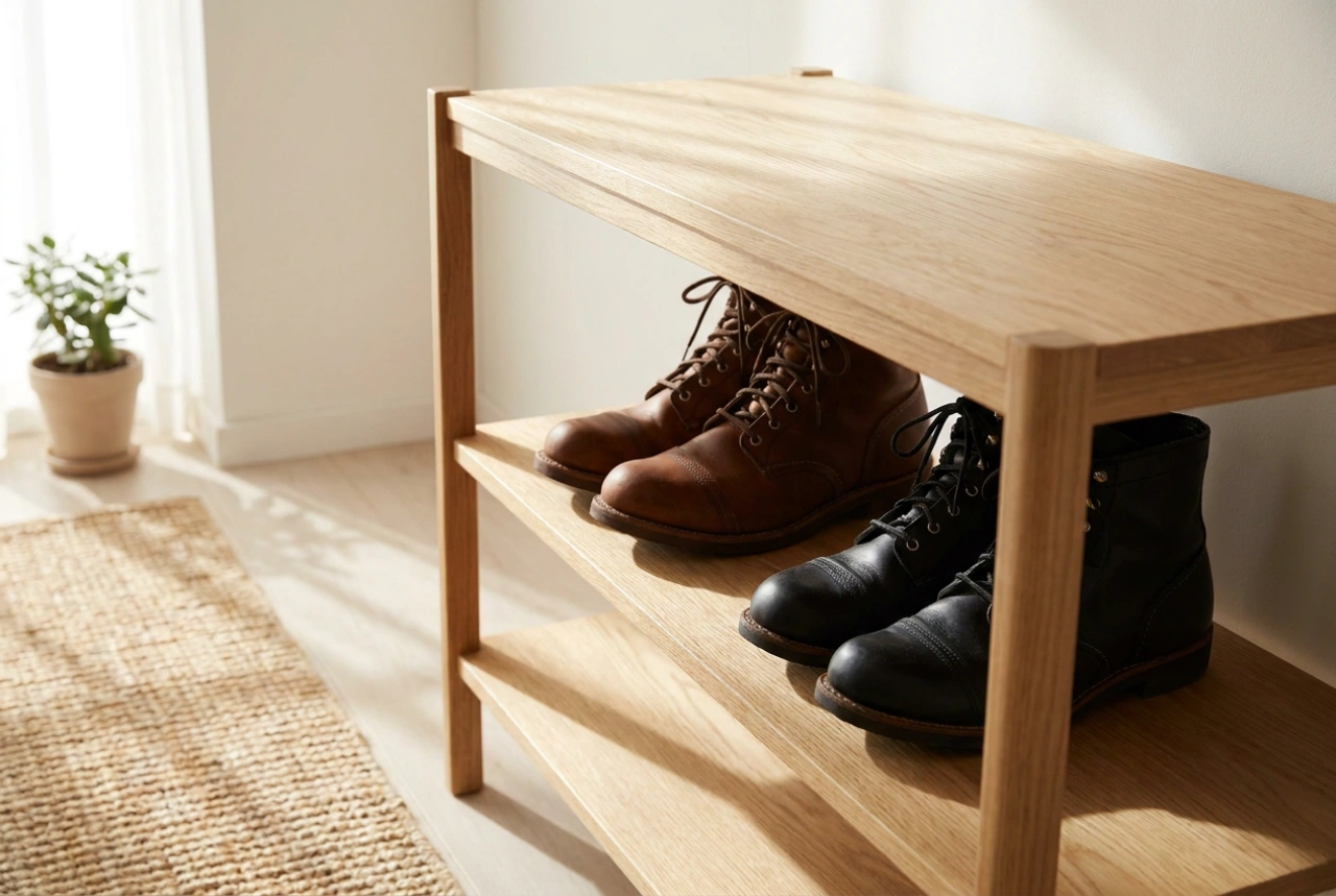 How to Maintain and Organise a Wooden Shoe Rack