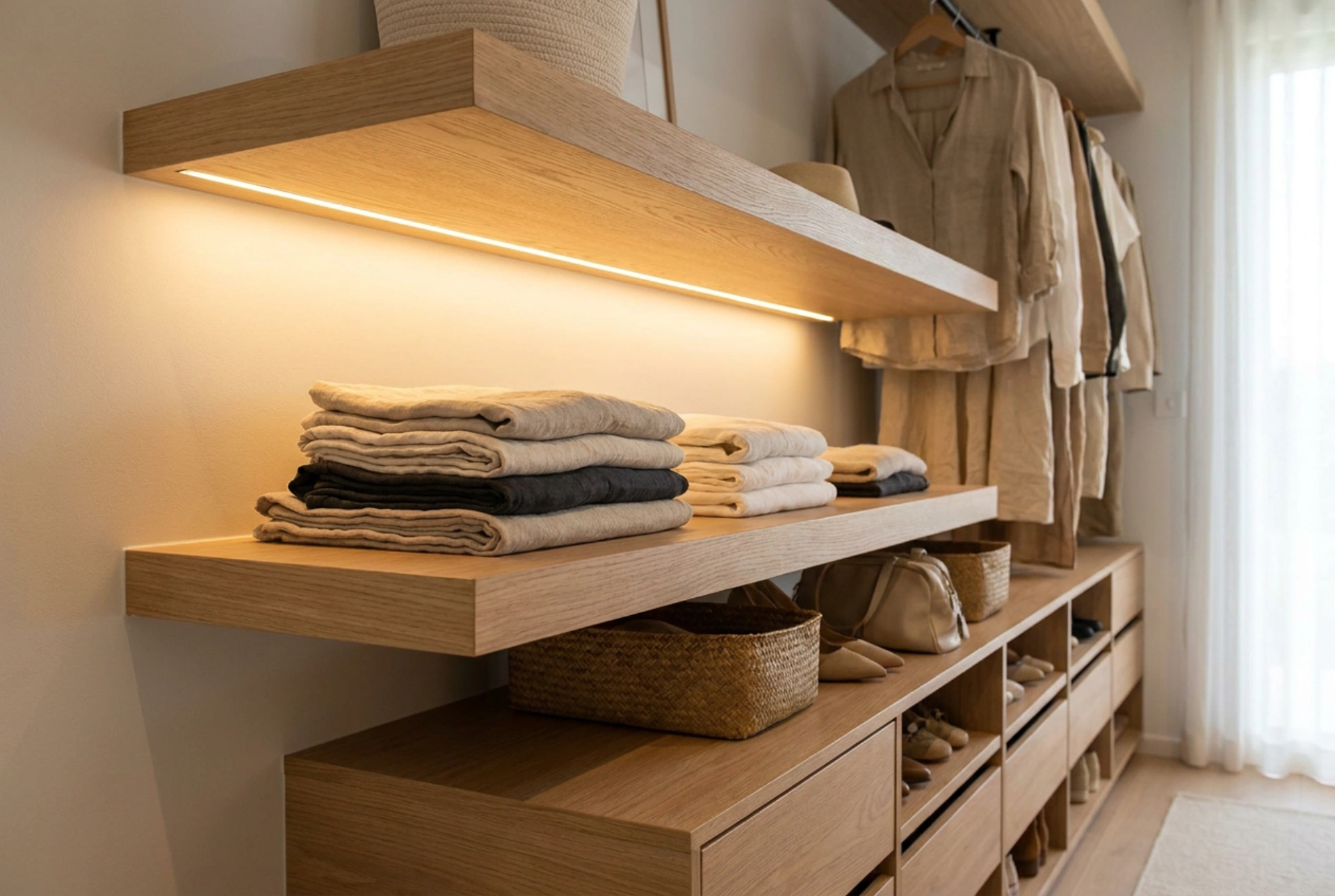How to Use Battery-Powered Wardrobe Lighting Safely and Efficiently