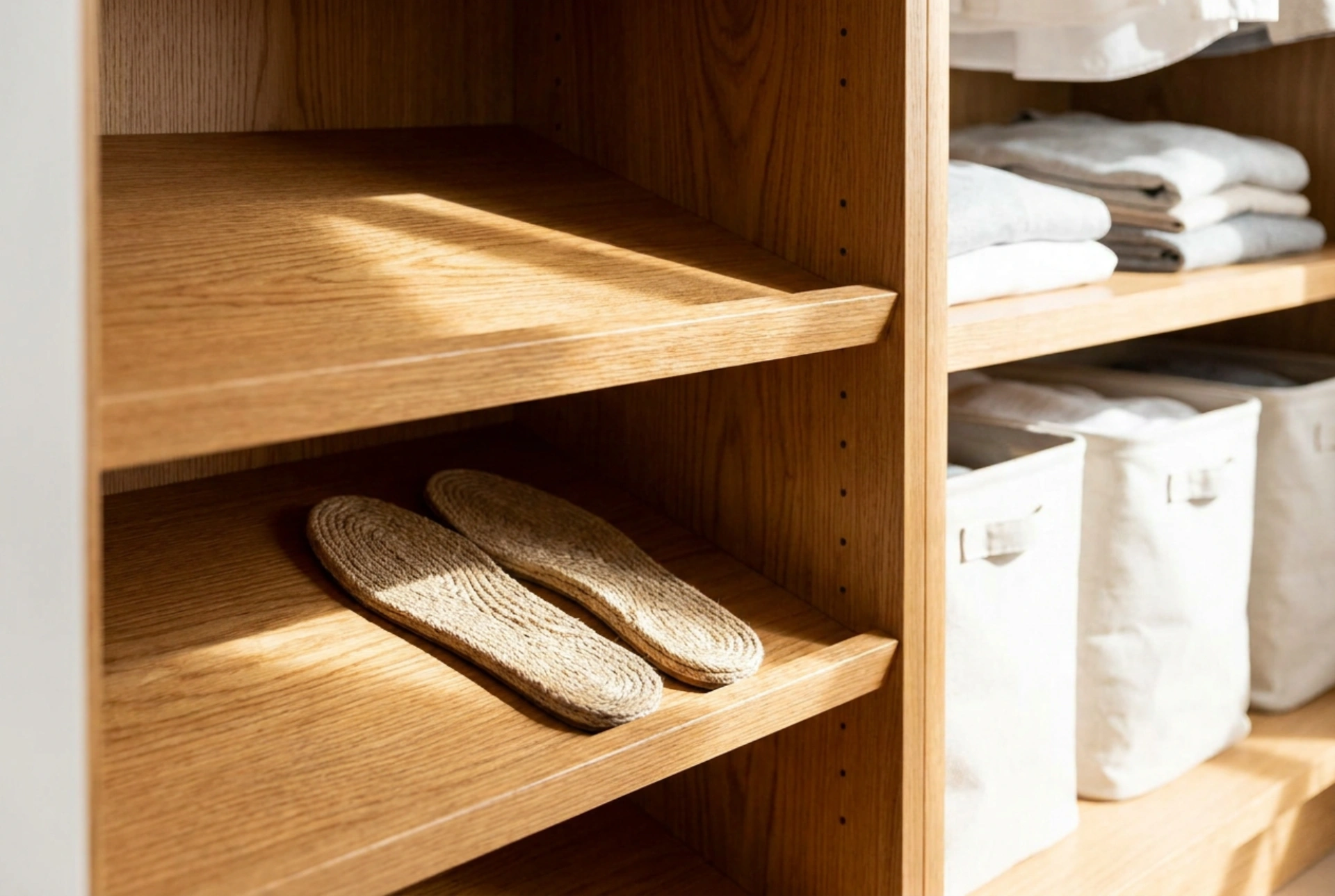 Wooden Shoe Racks in Wardrobes: Moisture Protection and Material Care