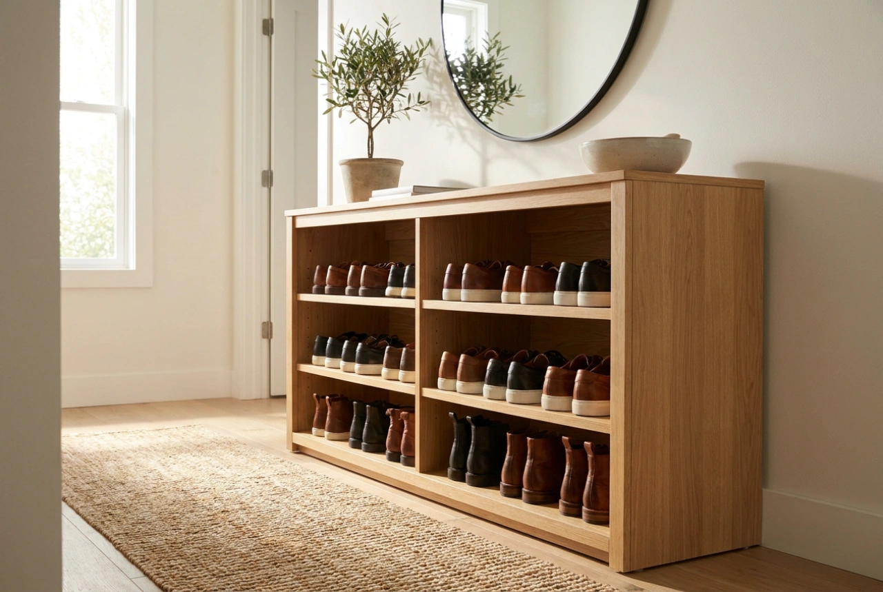 How to Plan a Tall Shoe Rack for the Whole Family