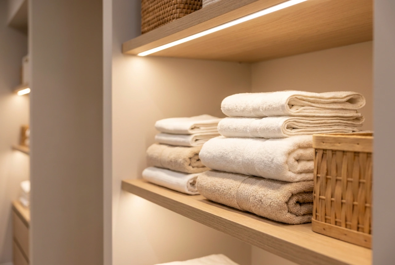 LED Wardrobe Lights and Practical Shelf Illumination