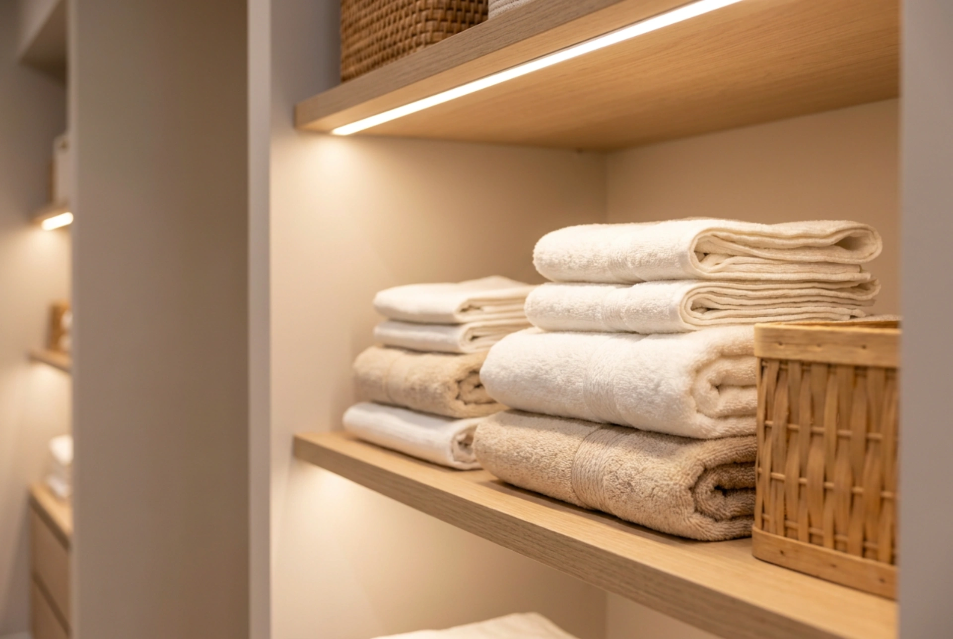 LED Wardrobe Lights and Practical Shelf Illumination