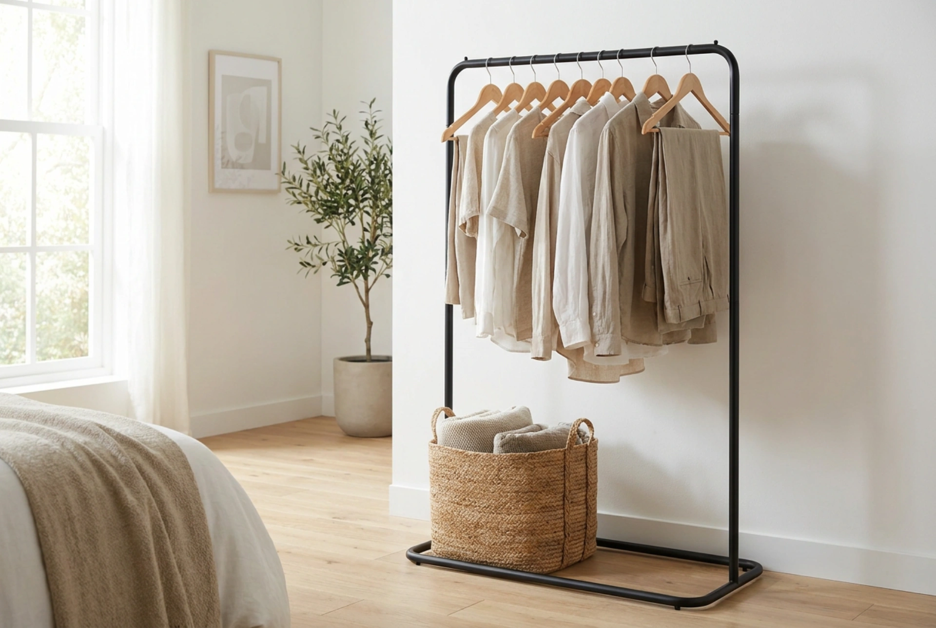Maximising Stability and Order with Metal Freestanding Garment Racks