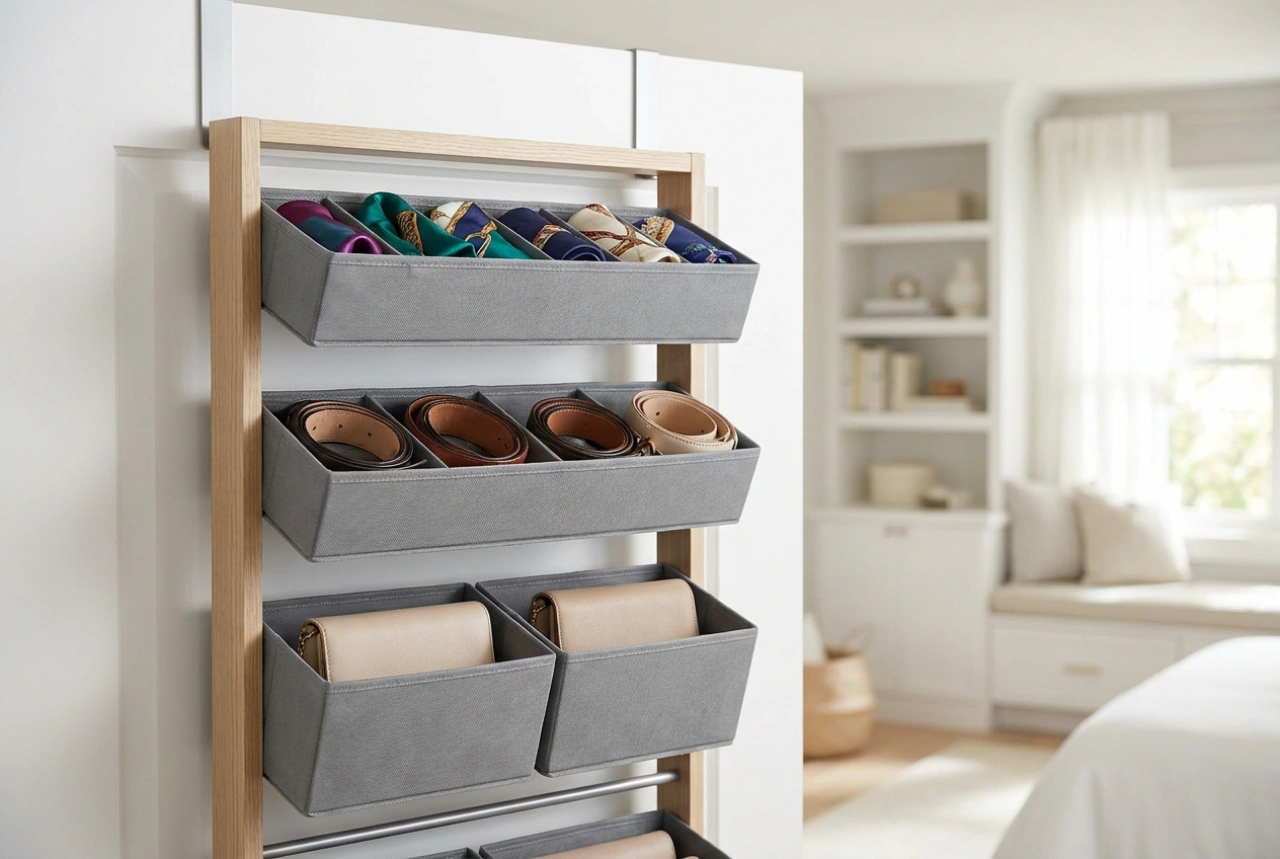 How Closet Door Organizers Maximize Space for Accessories