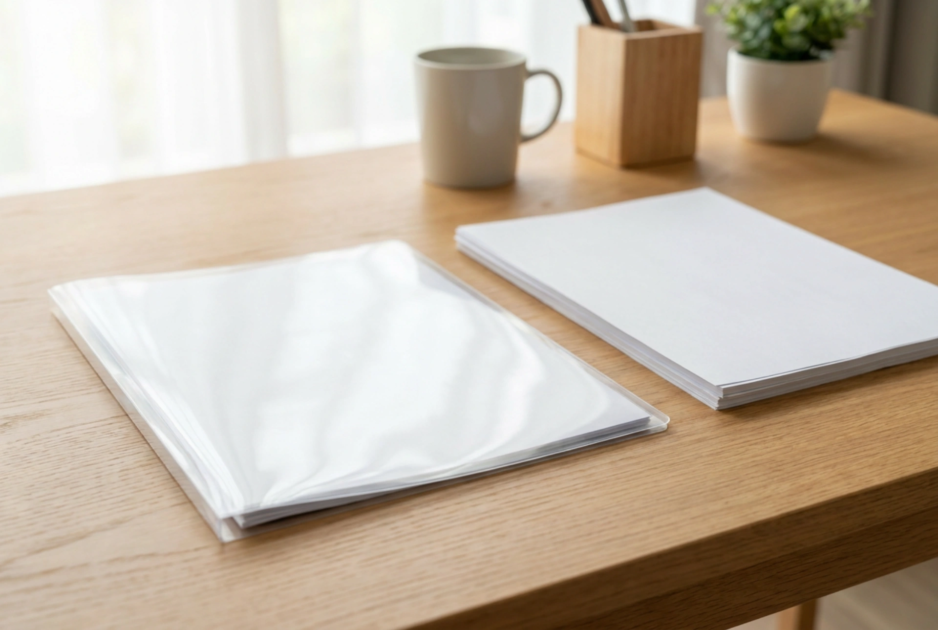 How to Protect Receipts and Contracts in Plastic Document Sleeves