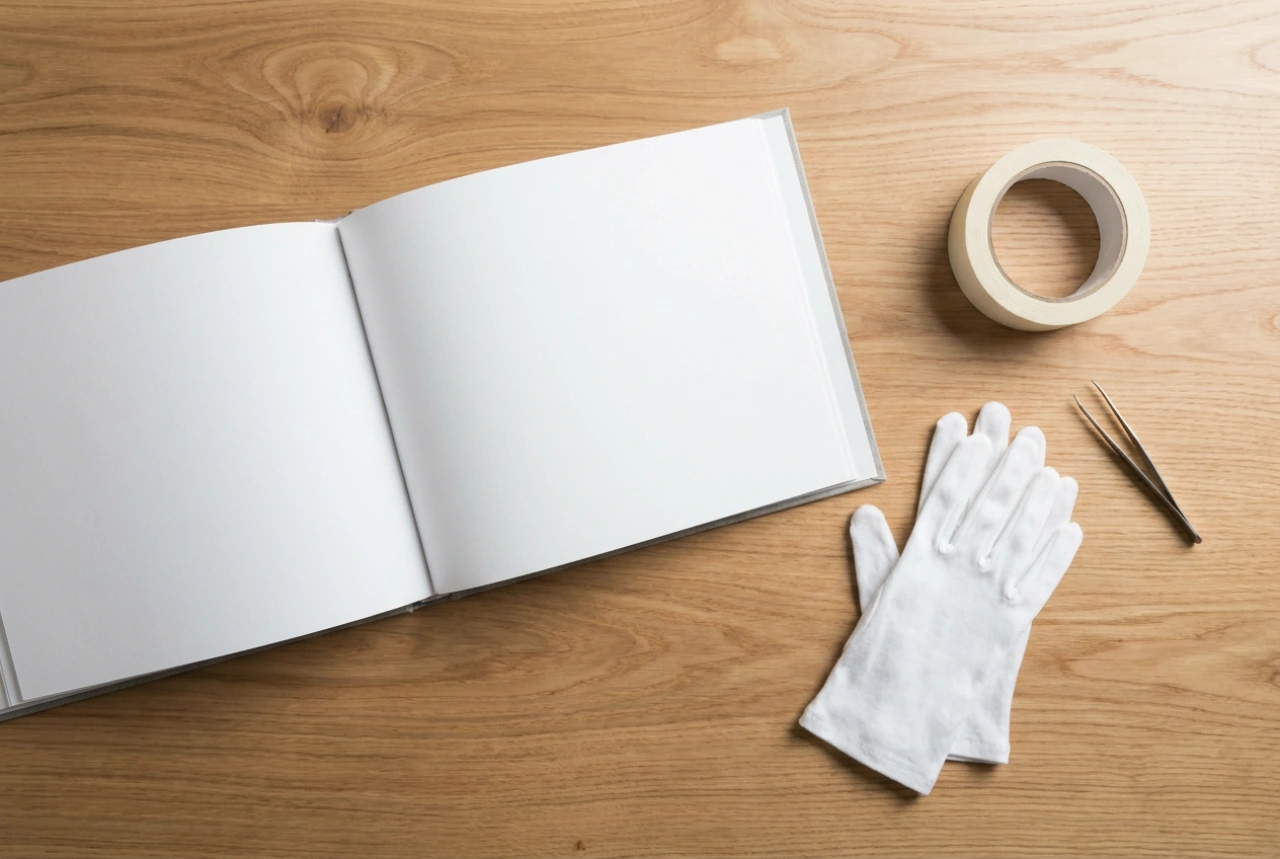 How to Mount Photos in an Album for Safe Long-Term Preservation