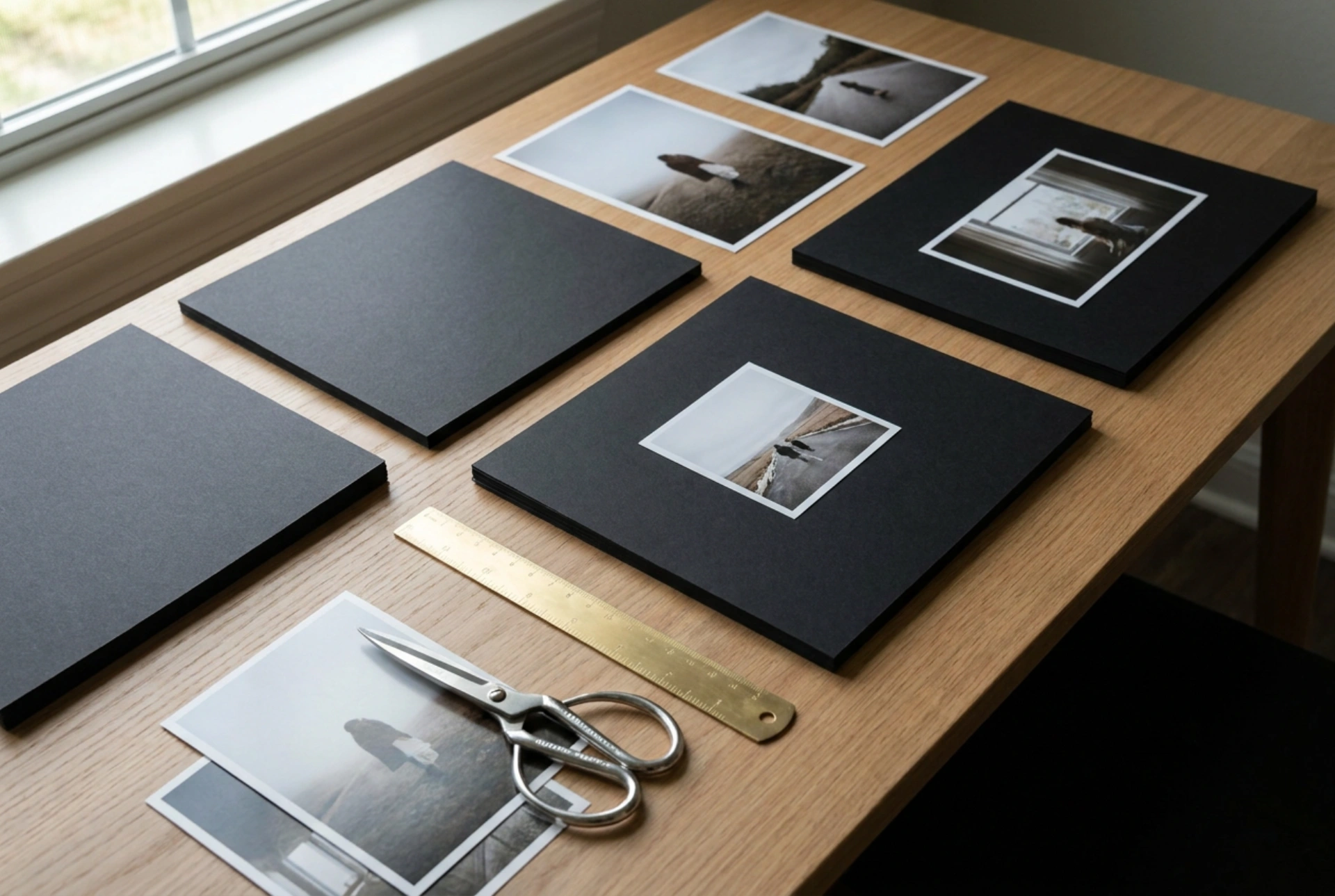 How to Choose the Photo Layout for Dark Pages in an Album