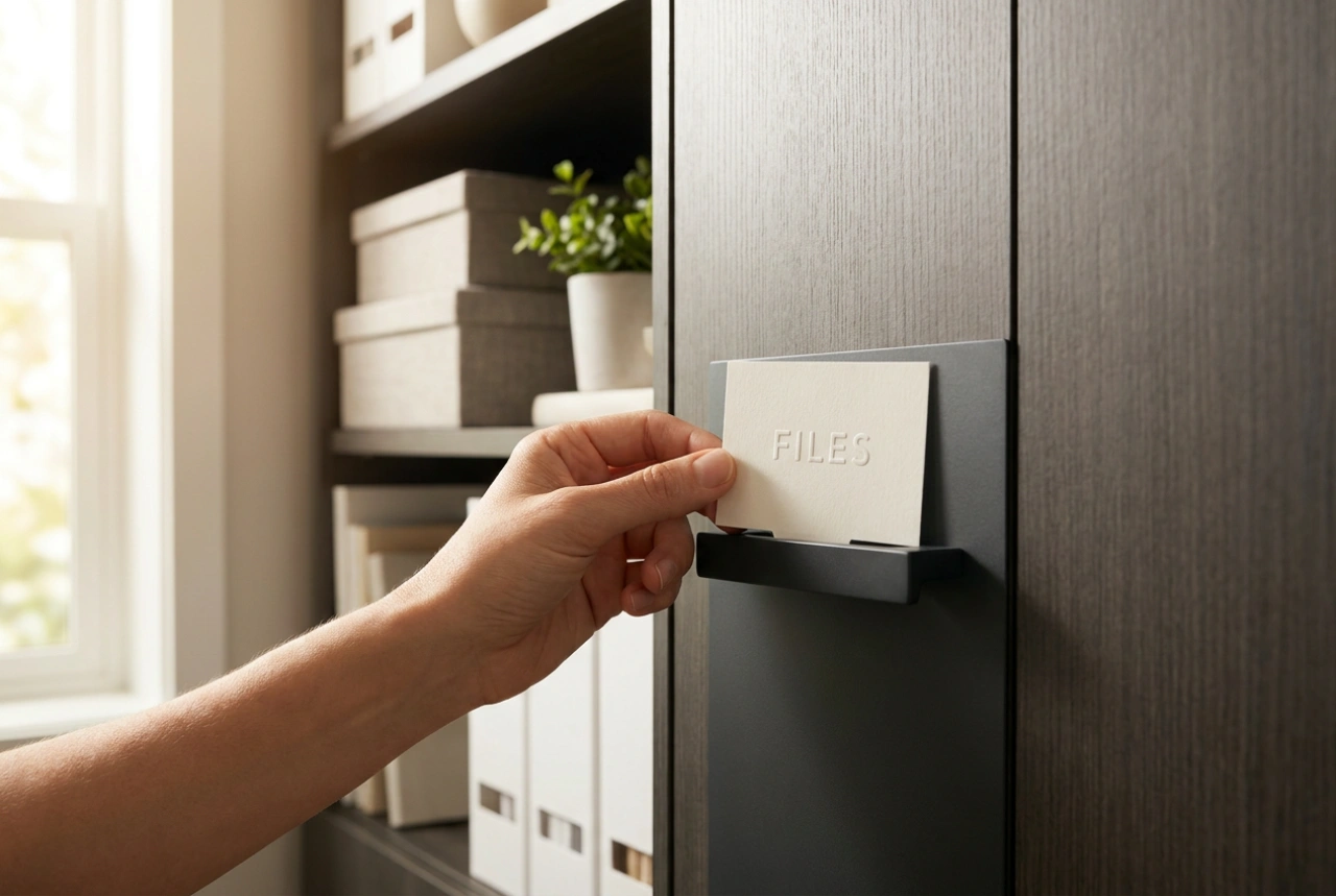 How to Label Lockable Document Cabinets