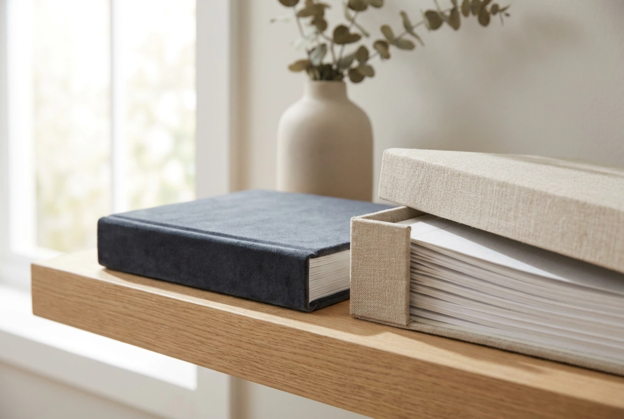 How to Store a Velvet Photo Album to Prevent Dust Accumulation