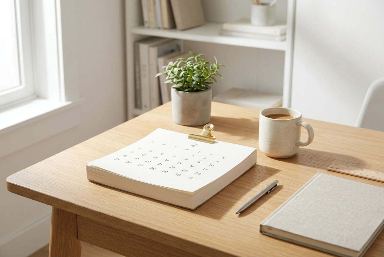 How to Use a Tear-Off Calendar for Your Daily Routine