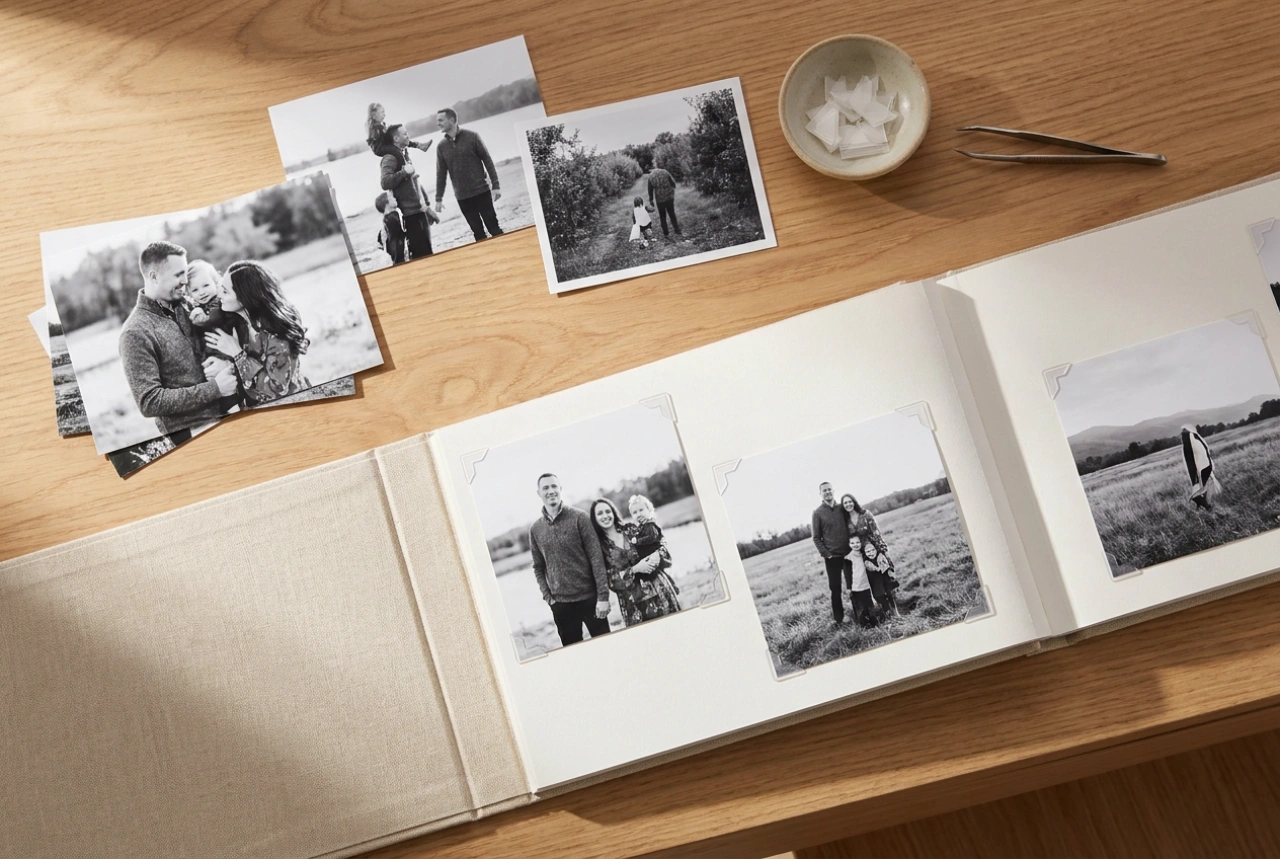How to Organise Holiday Photos Chronologically in a Photo Album