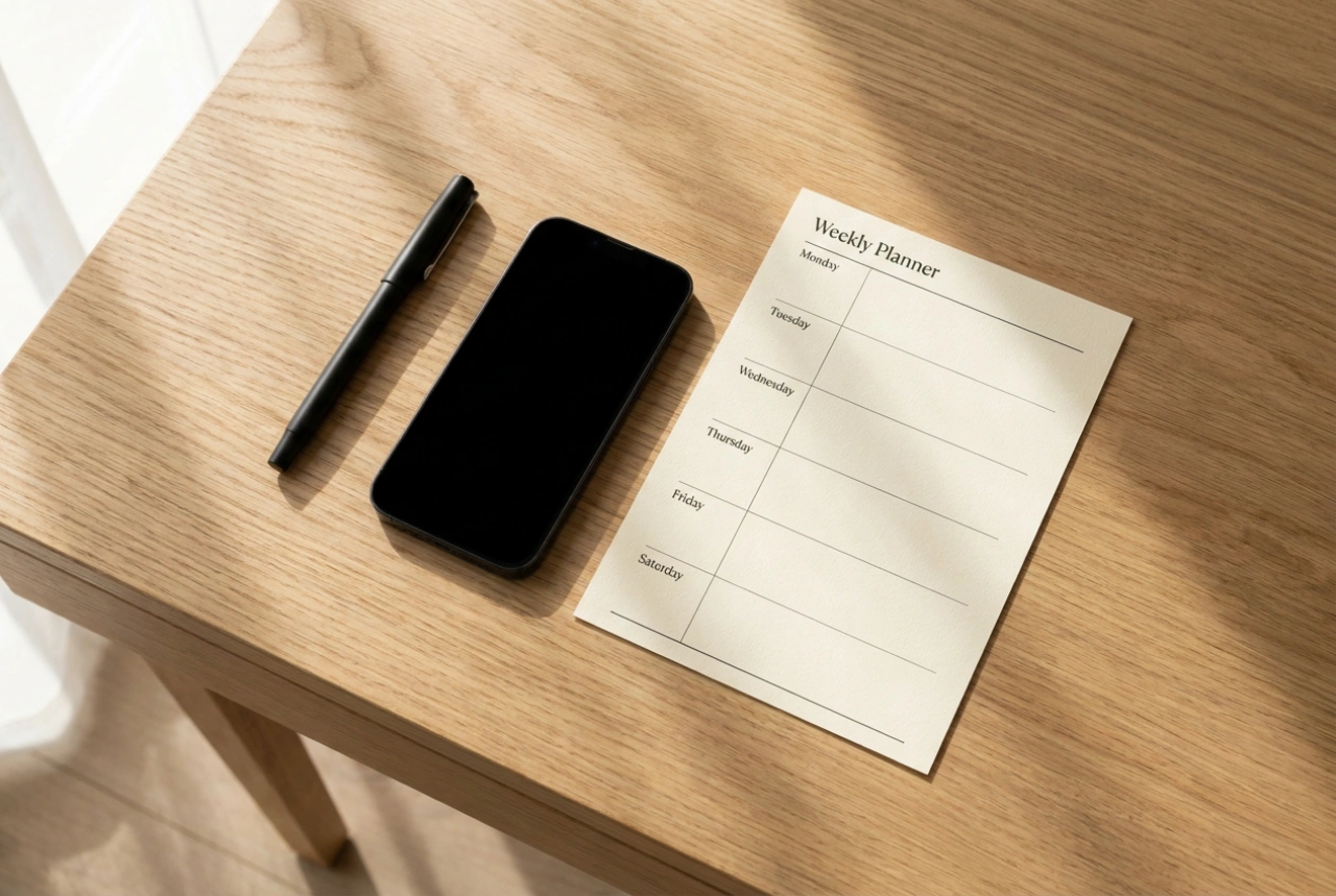 A Proven Method for Weekly Planning with a Printable Template