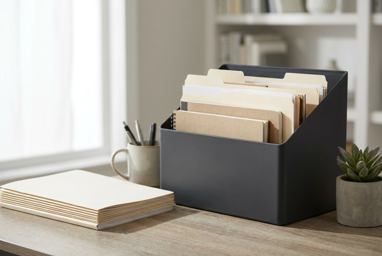 How to Use a Document Organiser to Keep Your Desk Clutter-Free