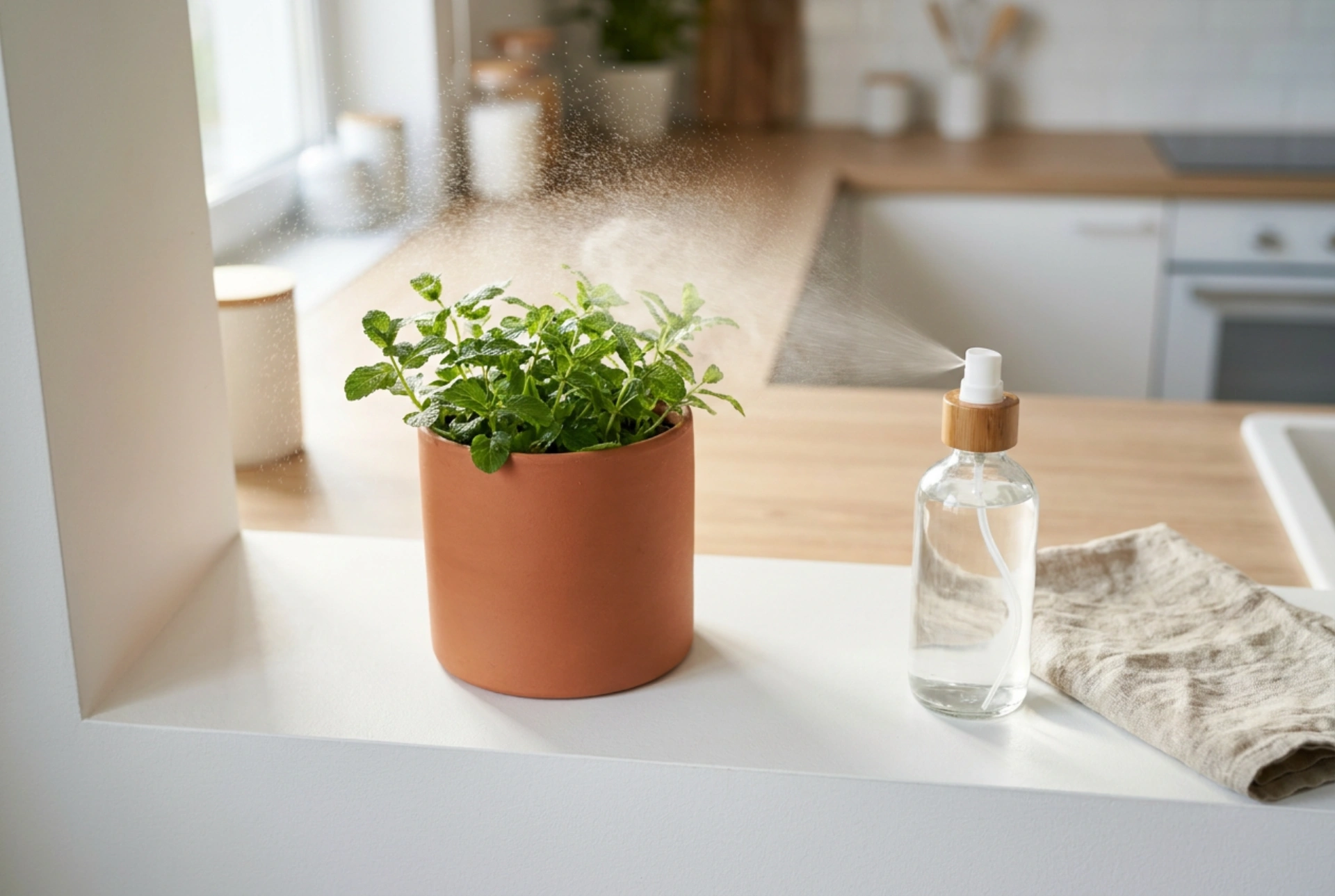 How to Humidify Air for Houseplants and Protect Windowsills