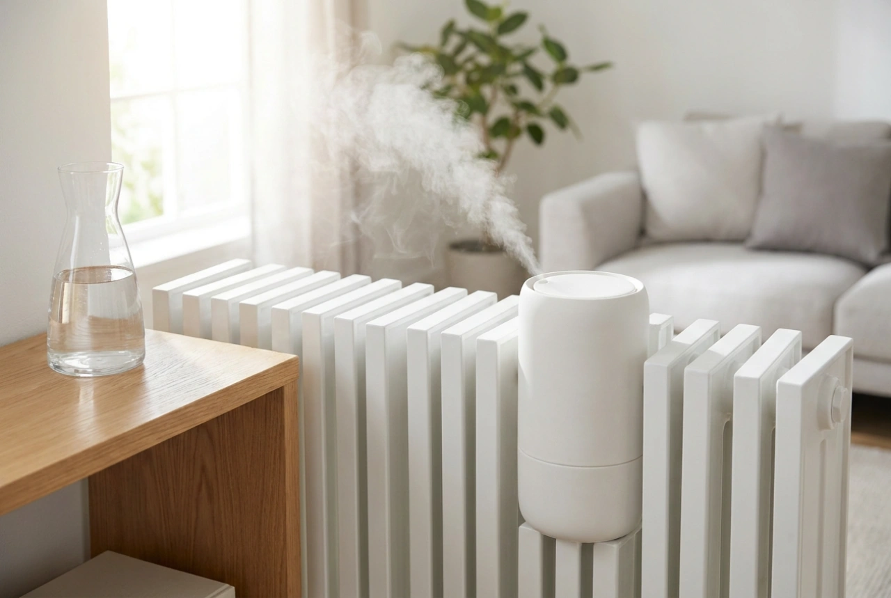 How to Hang a Humidifier on a Cast-Iron Radiator and Maintain Water Quality