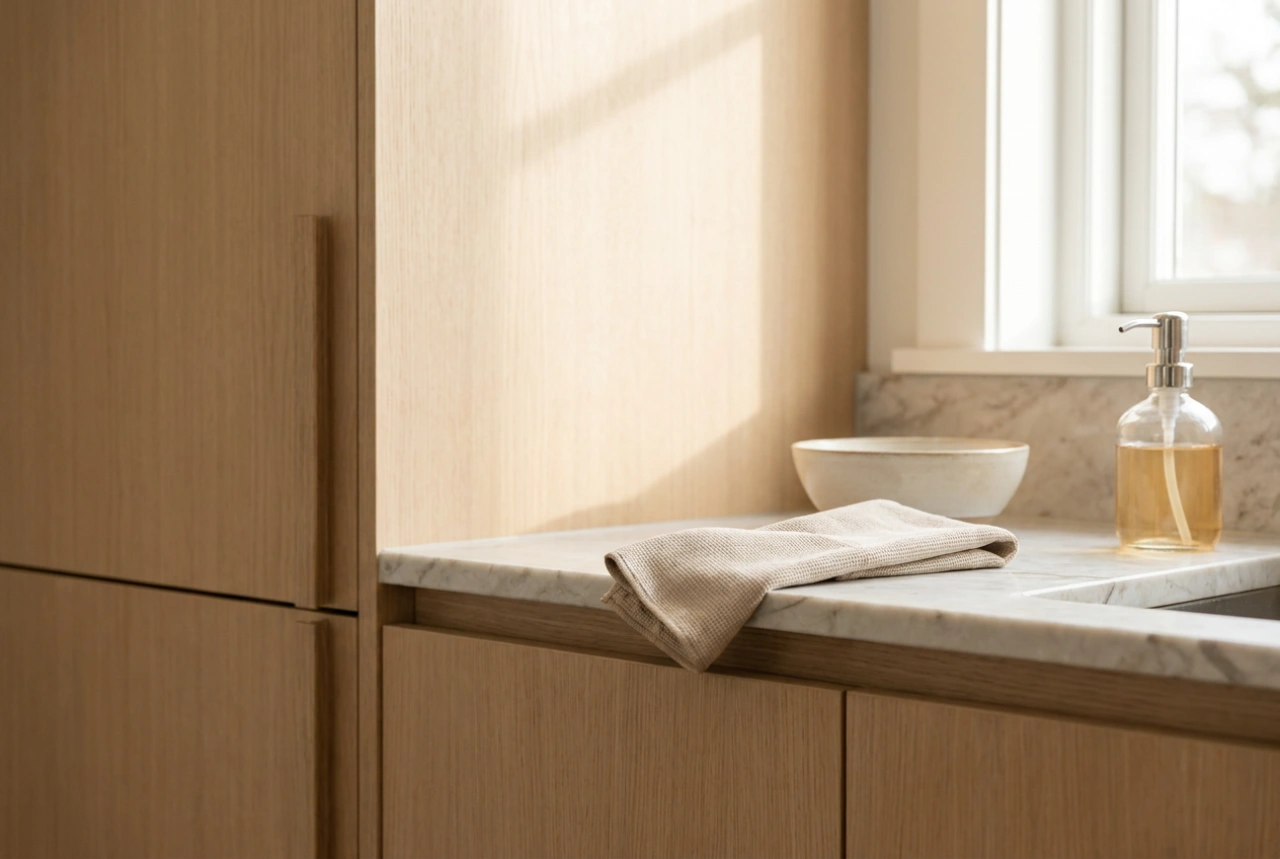 How to Remove Grease from Kitchen Cabinets Without Damaging the Surfaces