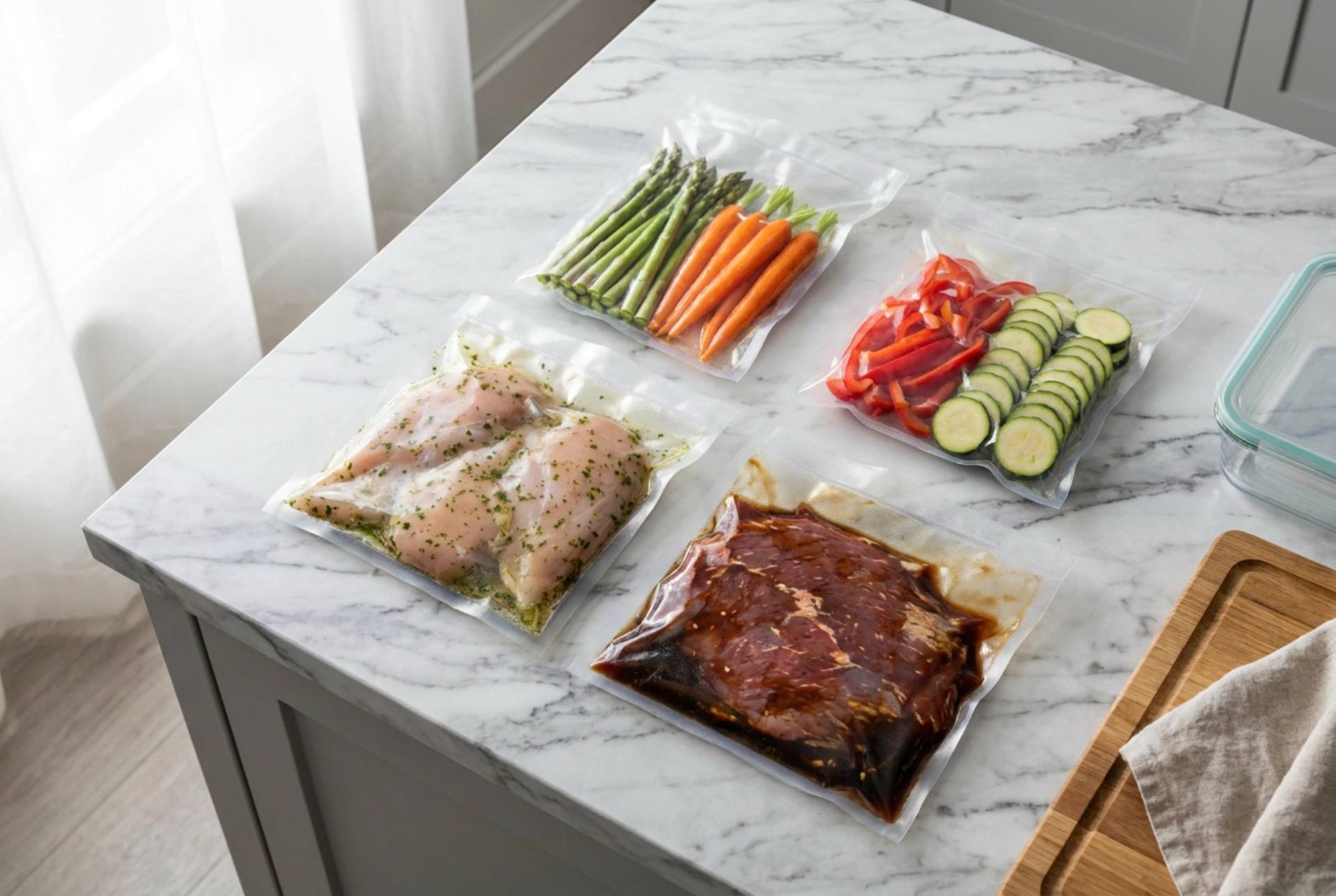 How a Vacuum Sealer Enhances Weekly Meal Planning and Food Preservation