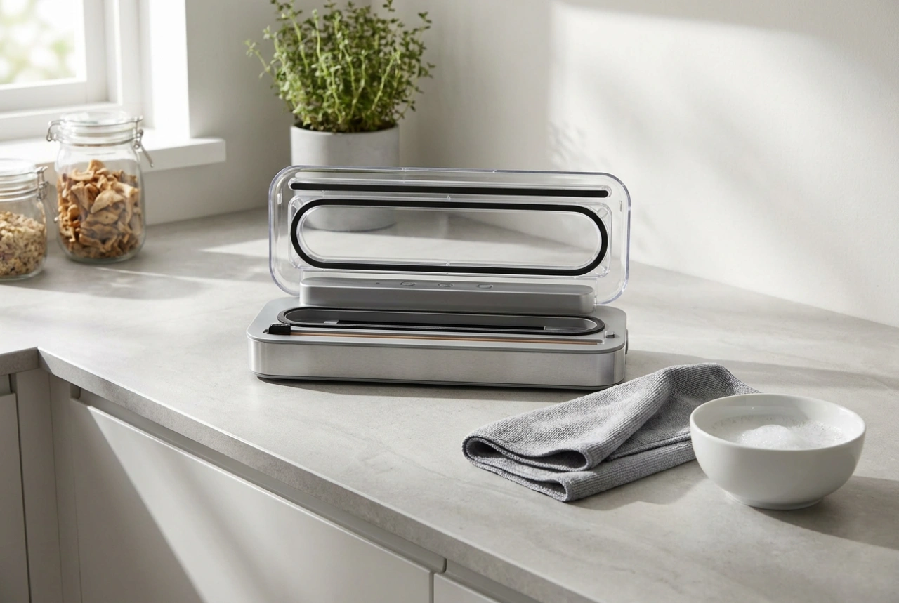 How to Clean a Vacuum Sealer After Packing Moist Foods