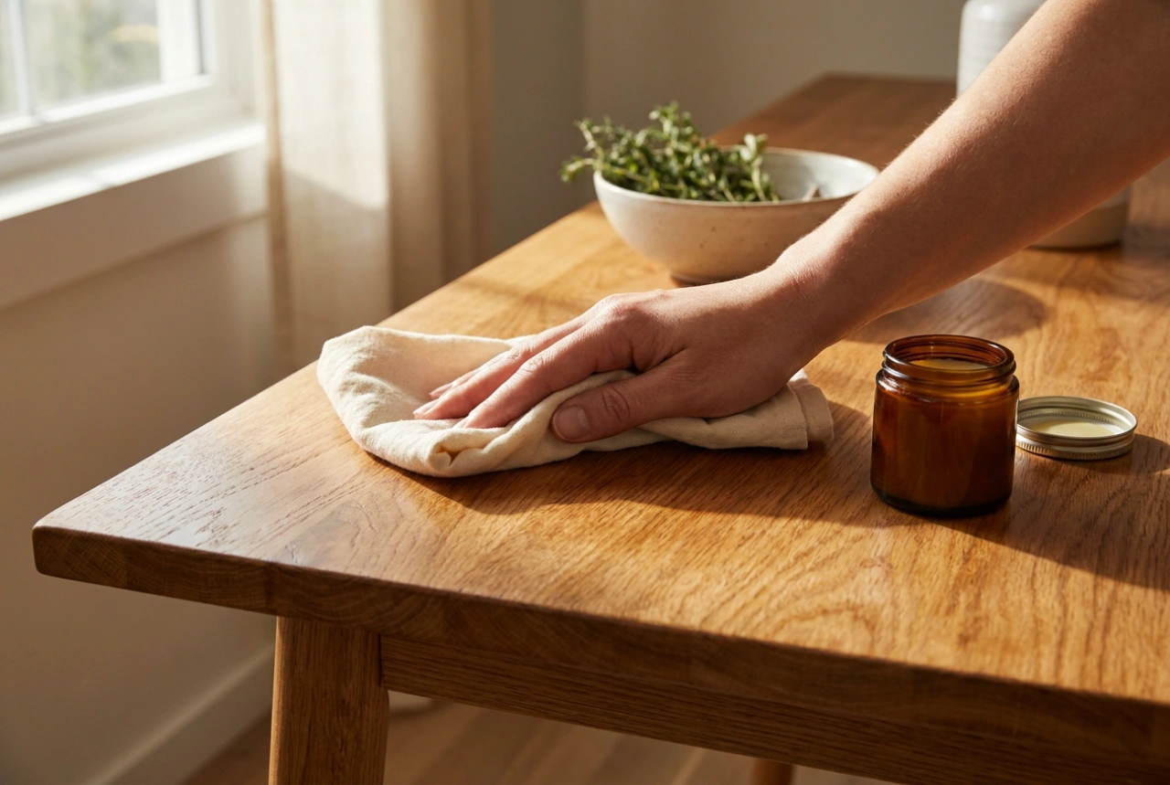 How to Apply Wax-Infused Wood Preservative to Household Features