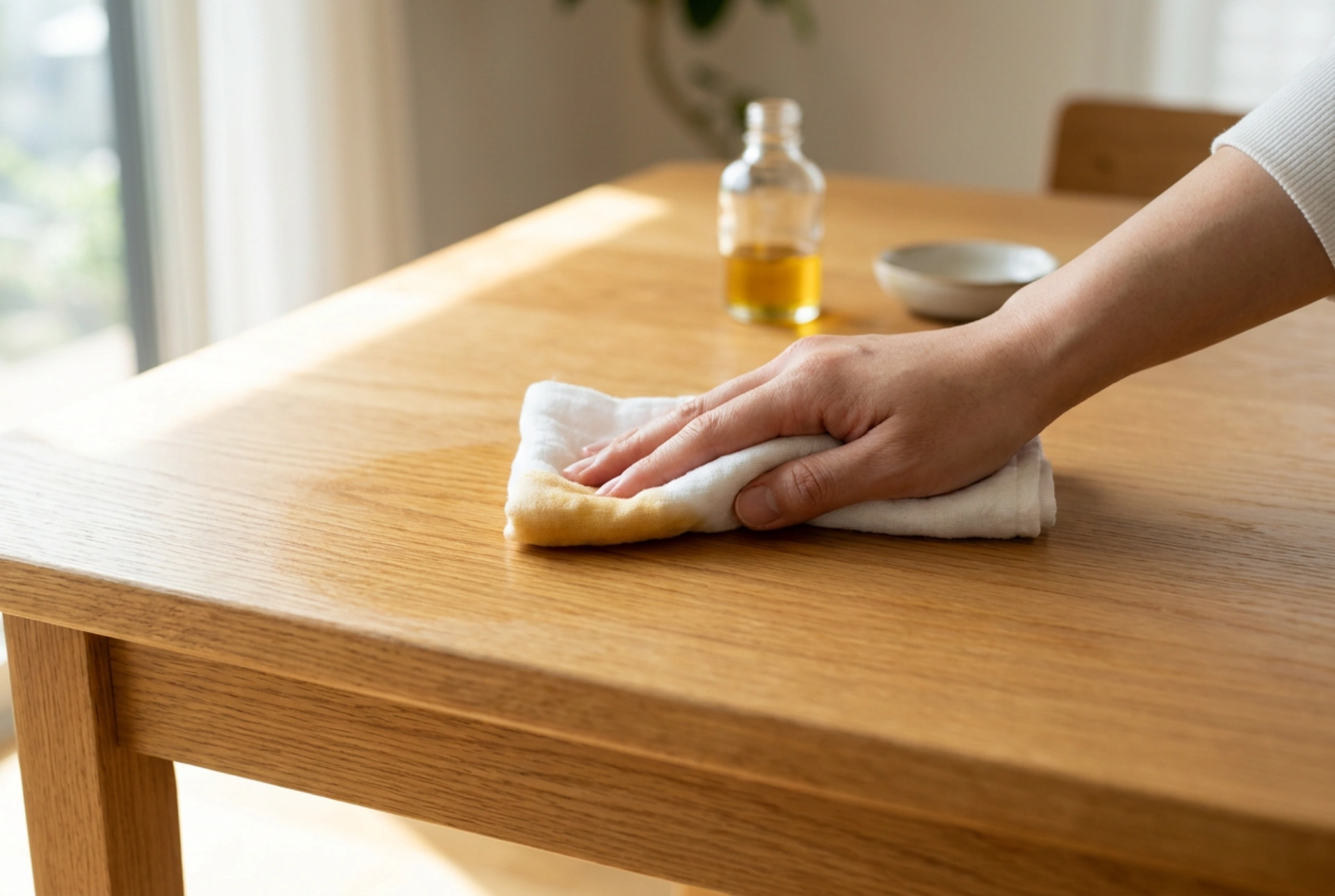 How to Oil Wooden Furniture to Protect the Surface for Everyday Use
