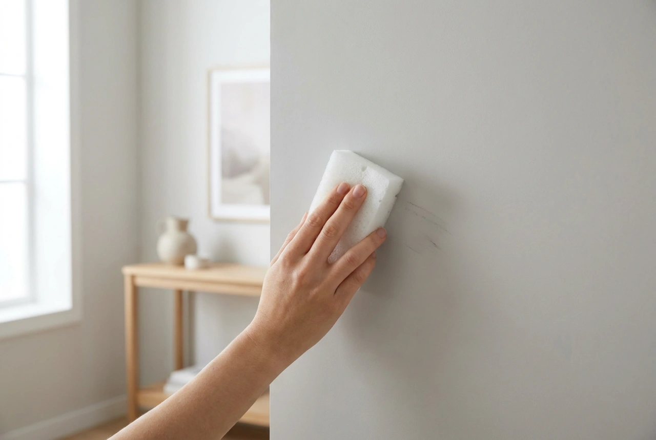Melamine Foam Sponges for Walls: Safely Removing Handprints and Smudges