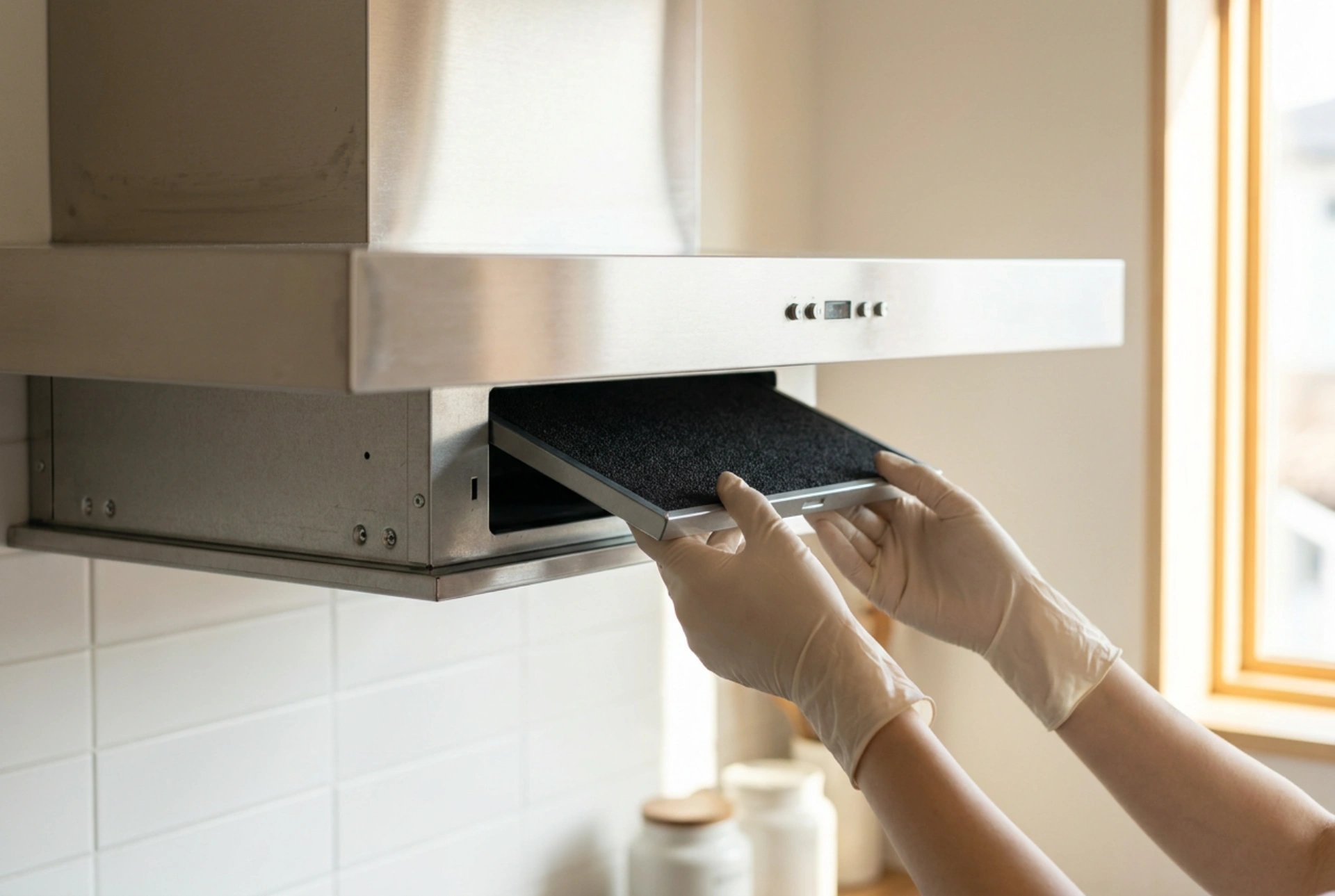 How to Use a Charcoal Filter Cooker Hood to Better Absorb Odors