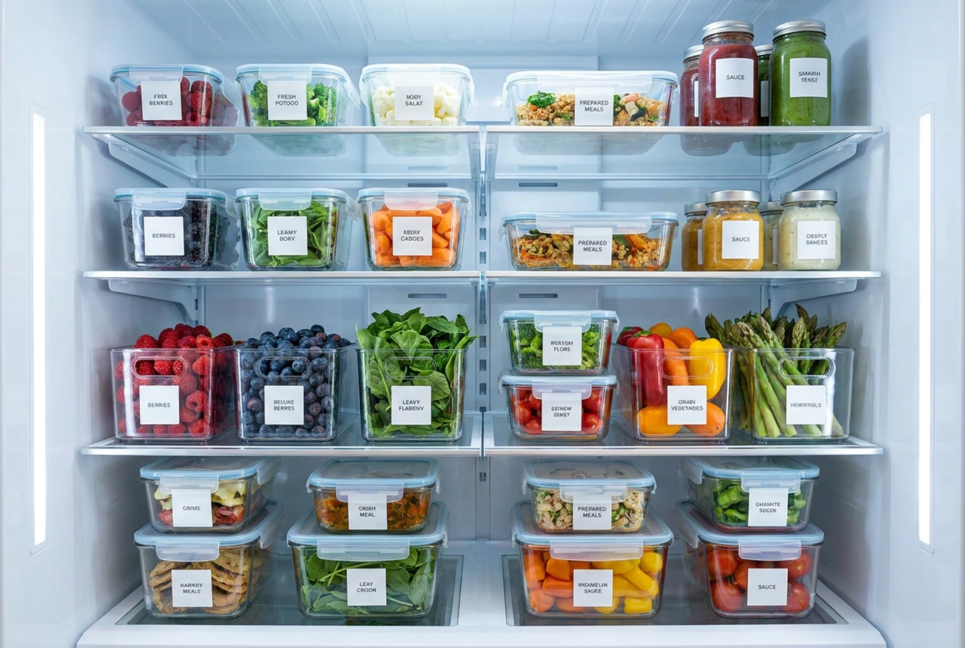 How to Organise a Large Fridge-Freezer for the Whole Family