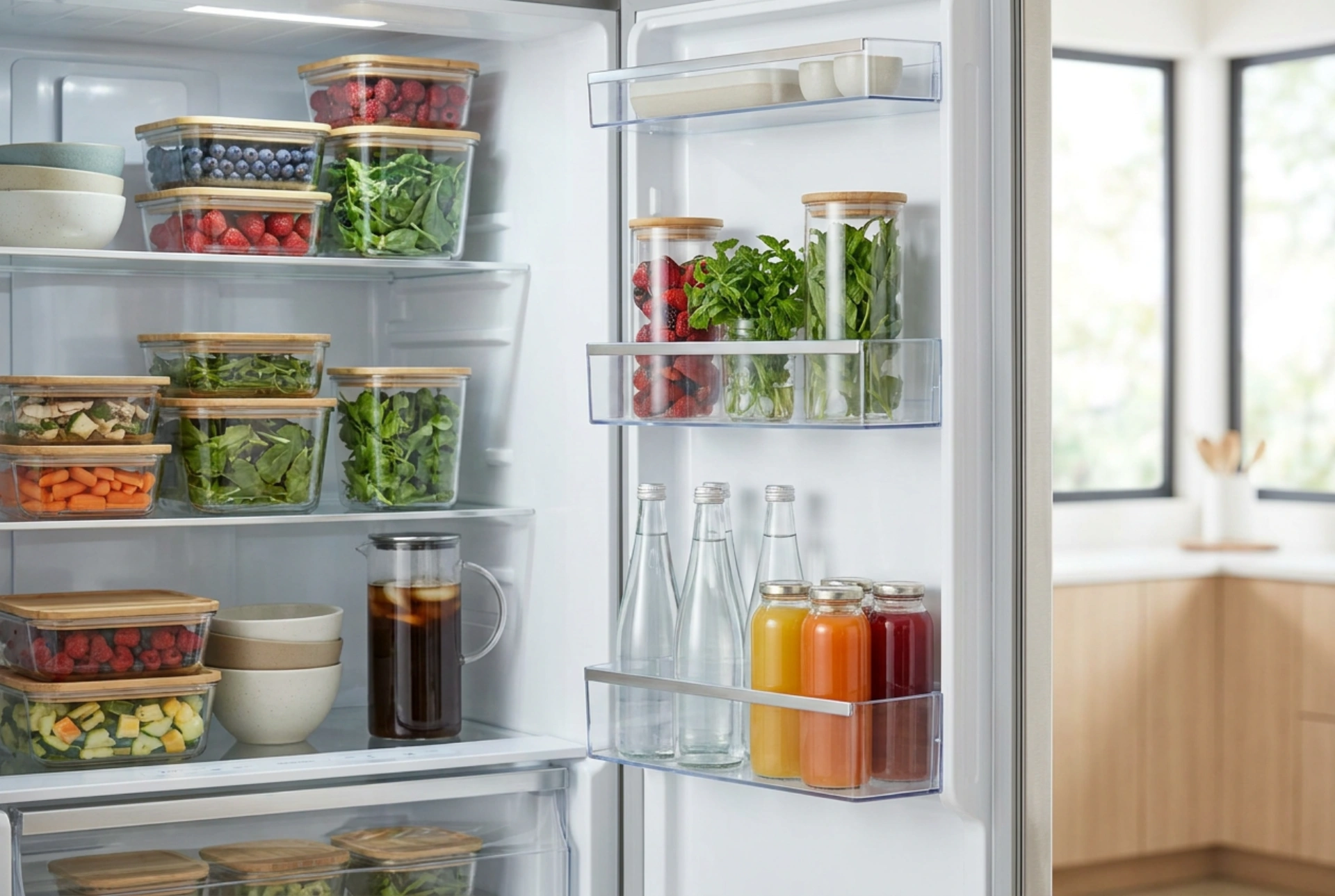 Maximizing Freshness: The Science of Storing Food in a Large Refrigerator Without a Freezer